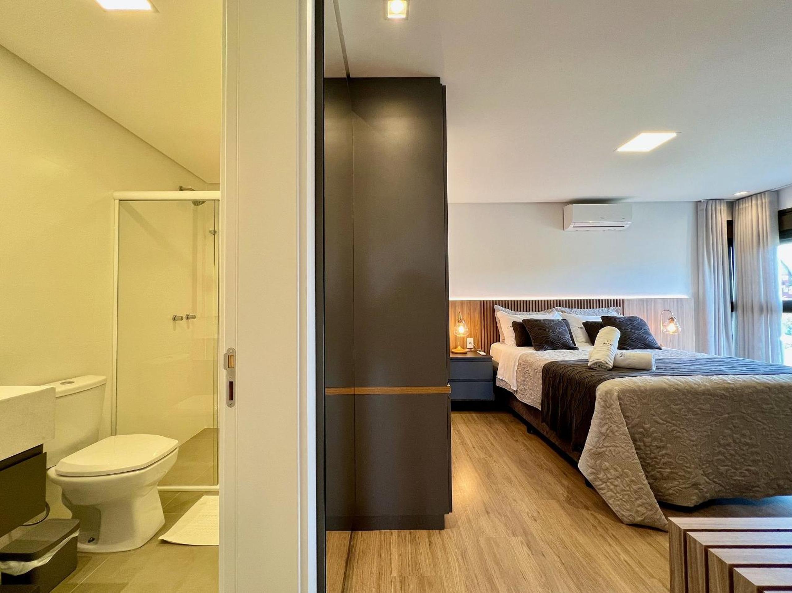 Apartamento Volo Class 2 Suítes Centro by Achei