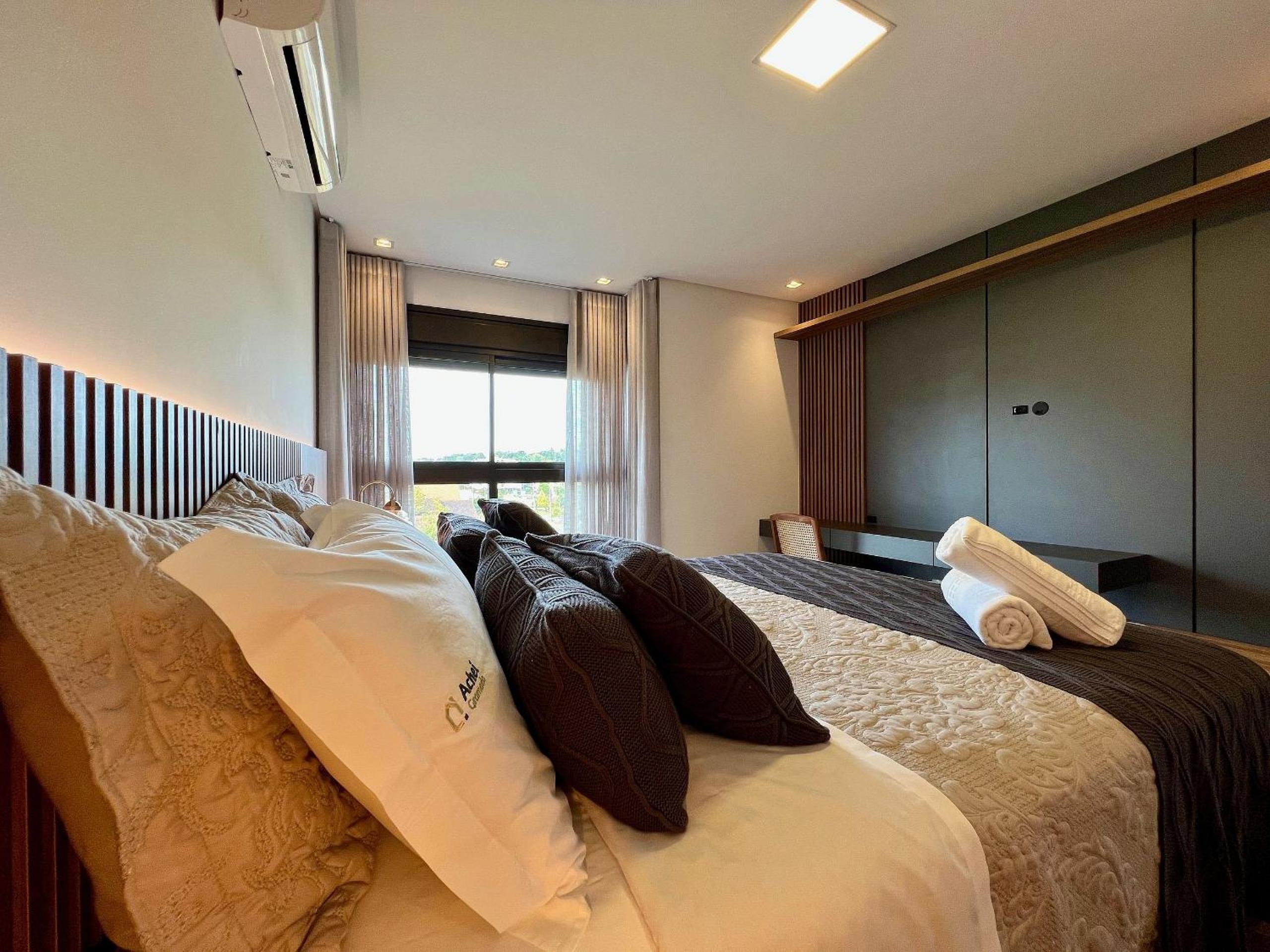 Apartamento Volo Class 2 Suítes Centro by Achei
