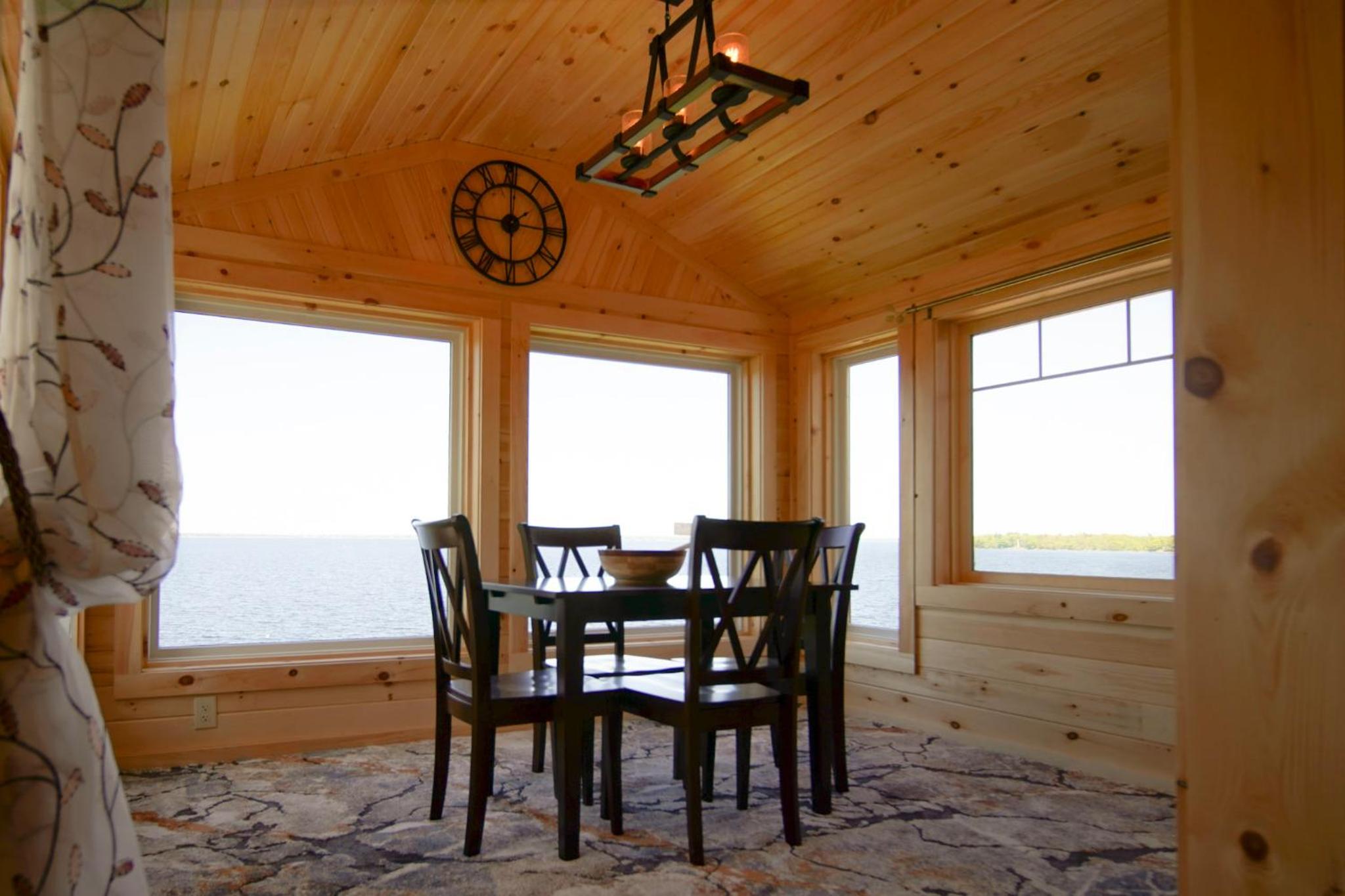Loza house adirondack skydeck unit lake front view 5