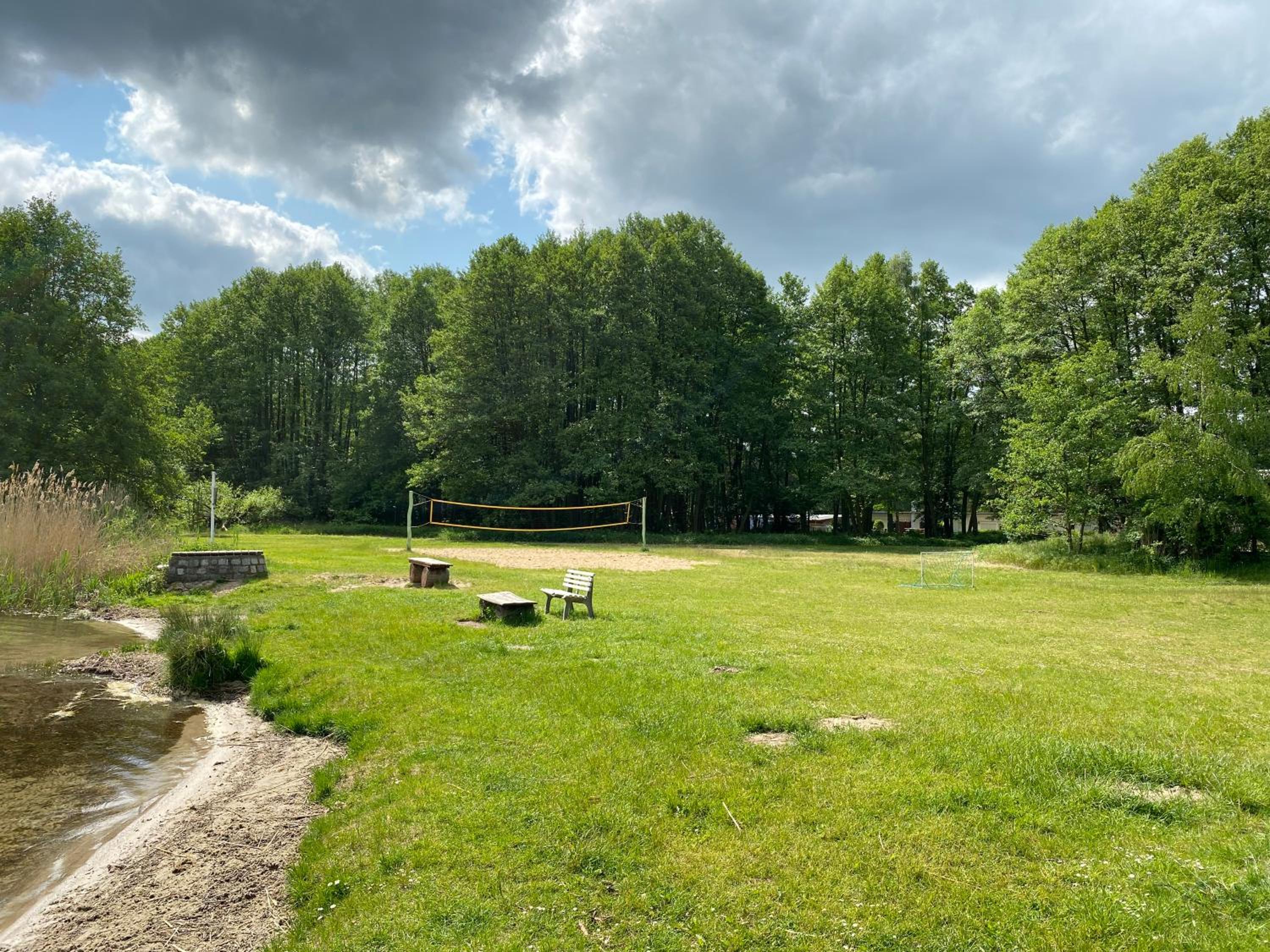 Haus am Grimnitzsee mit Garten