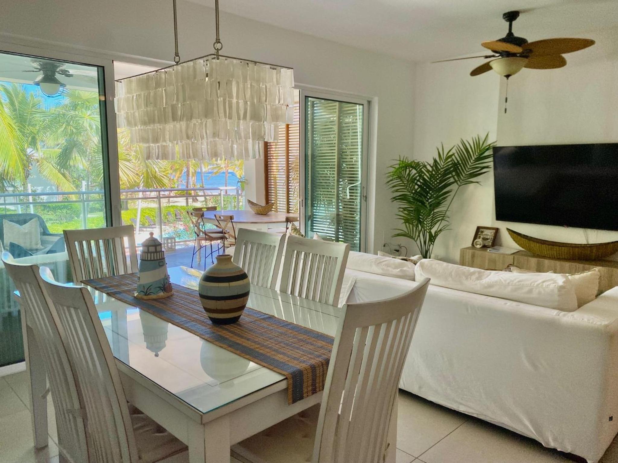 Stunning Beachfront Condo With Private Beach, Las Terrenas-El Limón