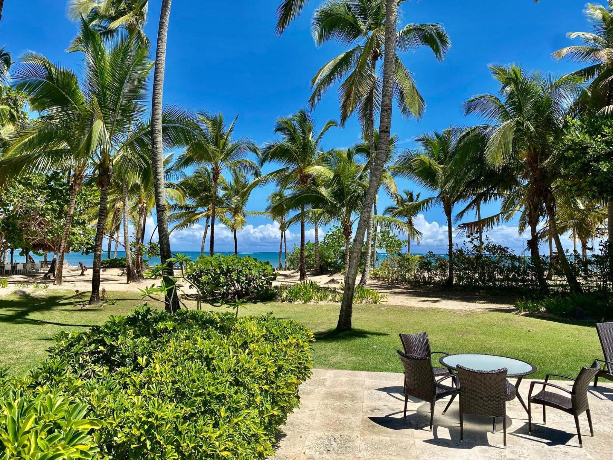 Stunning Beachfront Condo With Private Beach, Las Terrenas-El Limón