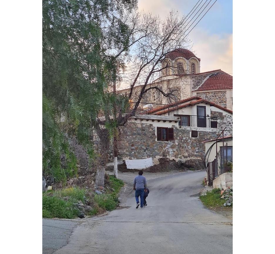 THE ROCK HOUSE - Beautiful countryside with mandarins oranges and olive trees,. Near Limassol at Eptagonia village.