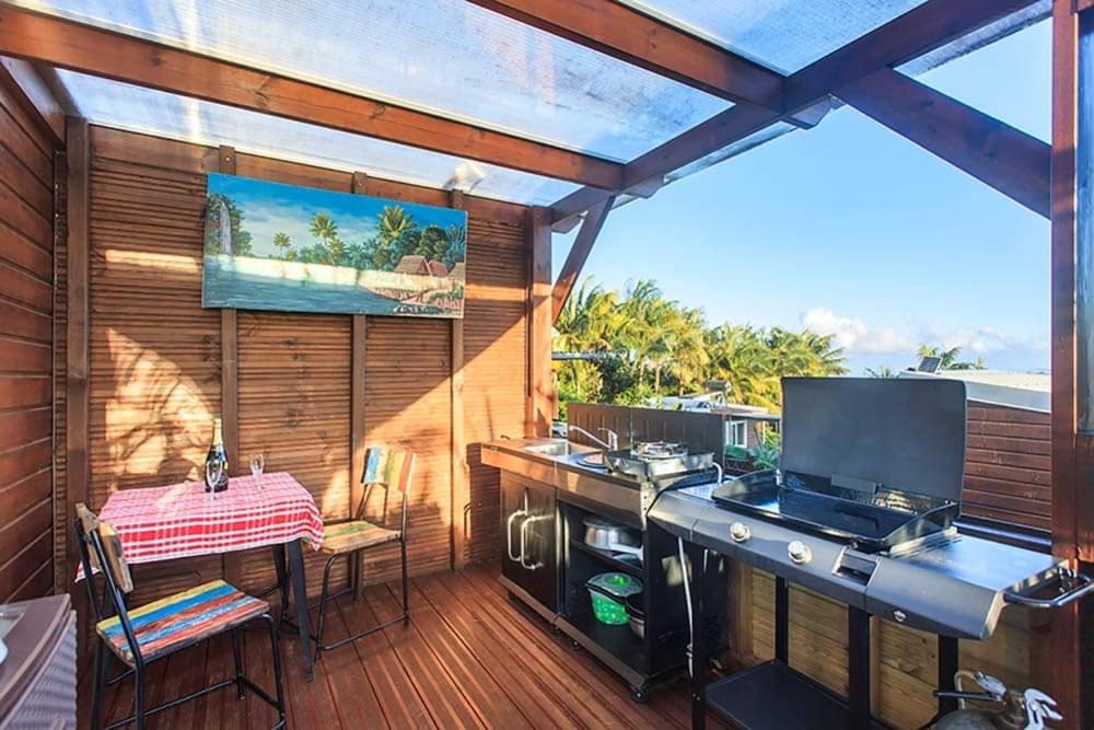 L'escapade créole Jacuzzi Privatif Bungalow Vanille
