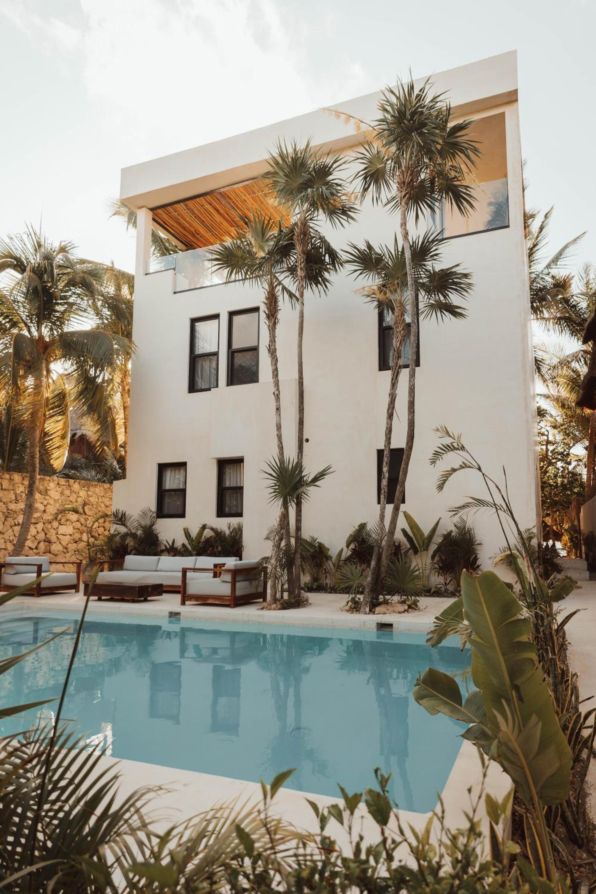 Casa Grande, Beachfront Villa in Tulum view 2