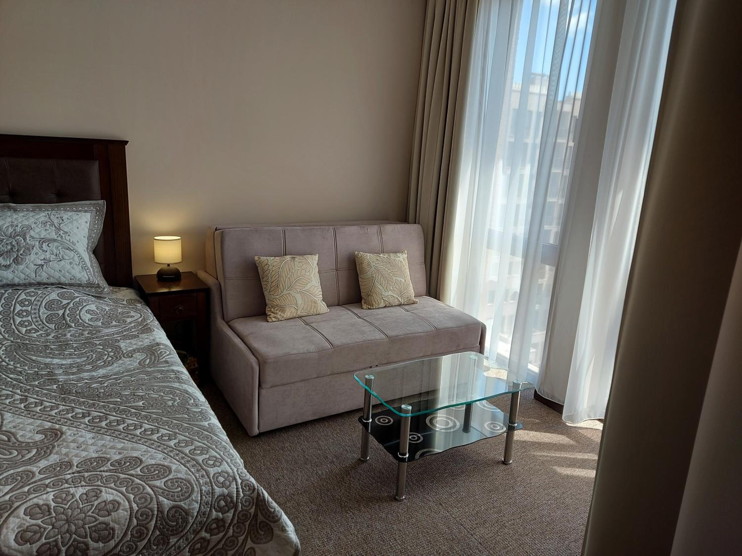 Großes Apartment 55 qm mit MEERBLICK, WLAN und Safe inklusive