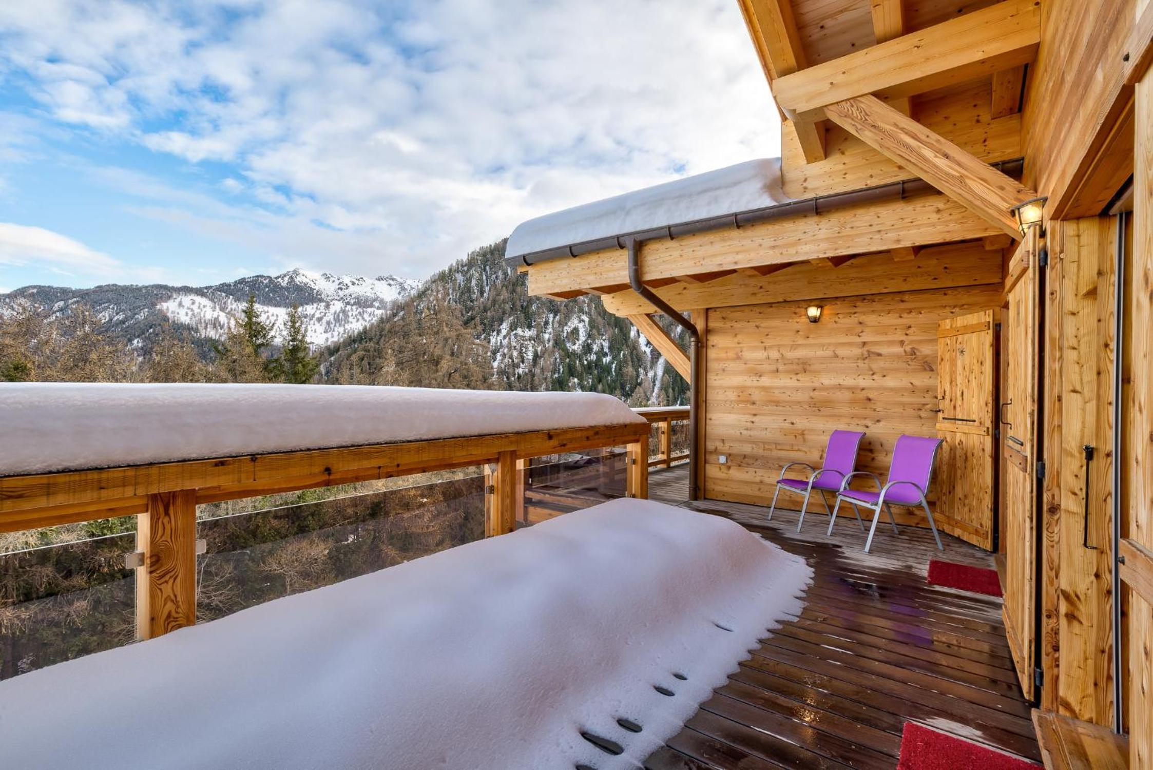 Chalet Flocon de Neige - jacuzzi - sauna