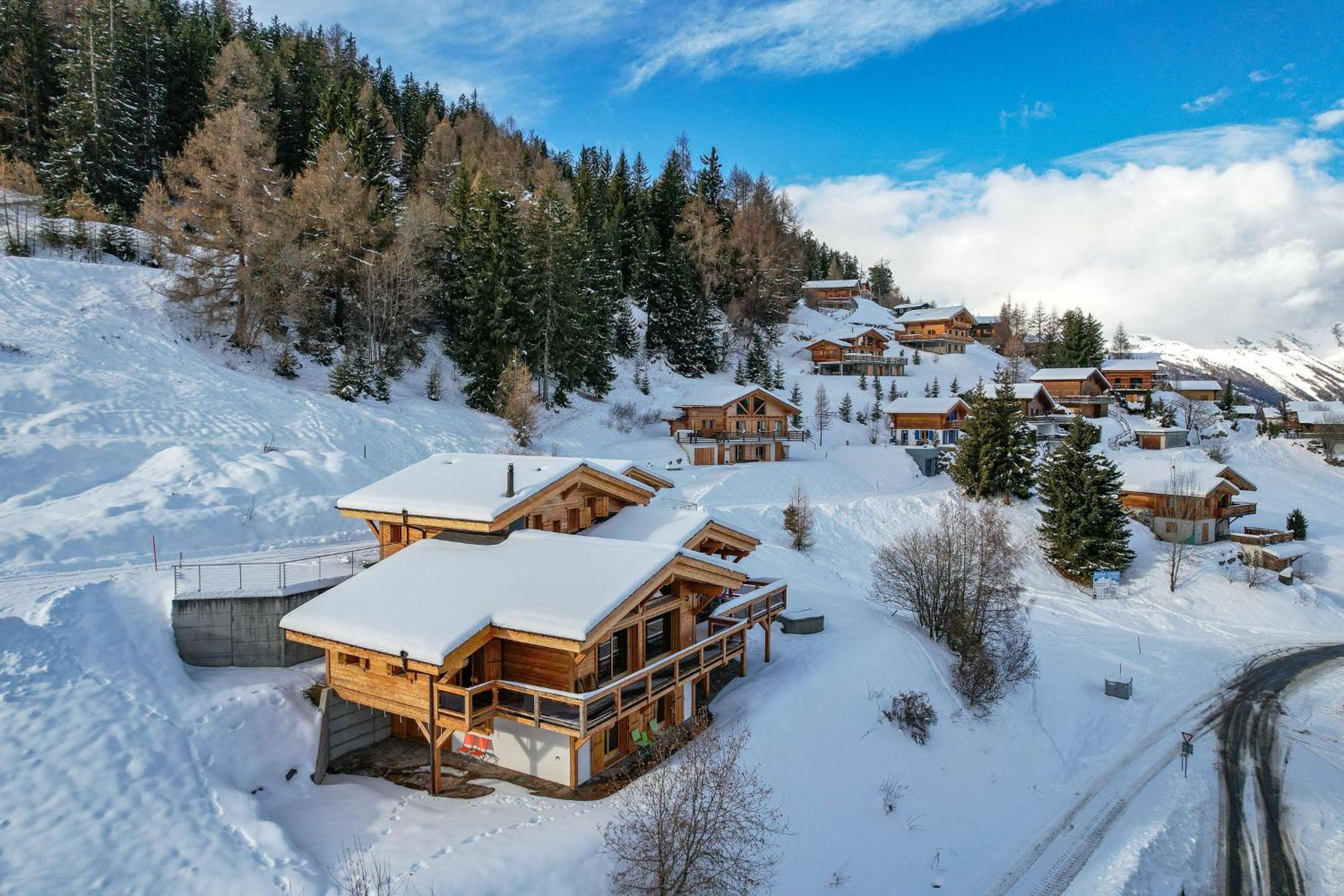 Chalet Flocon de Neige - jacuzzi - sauna