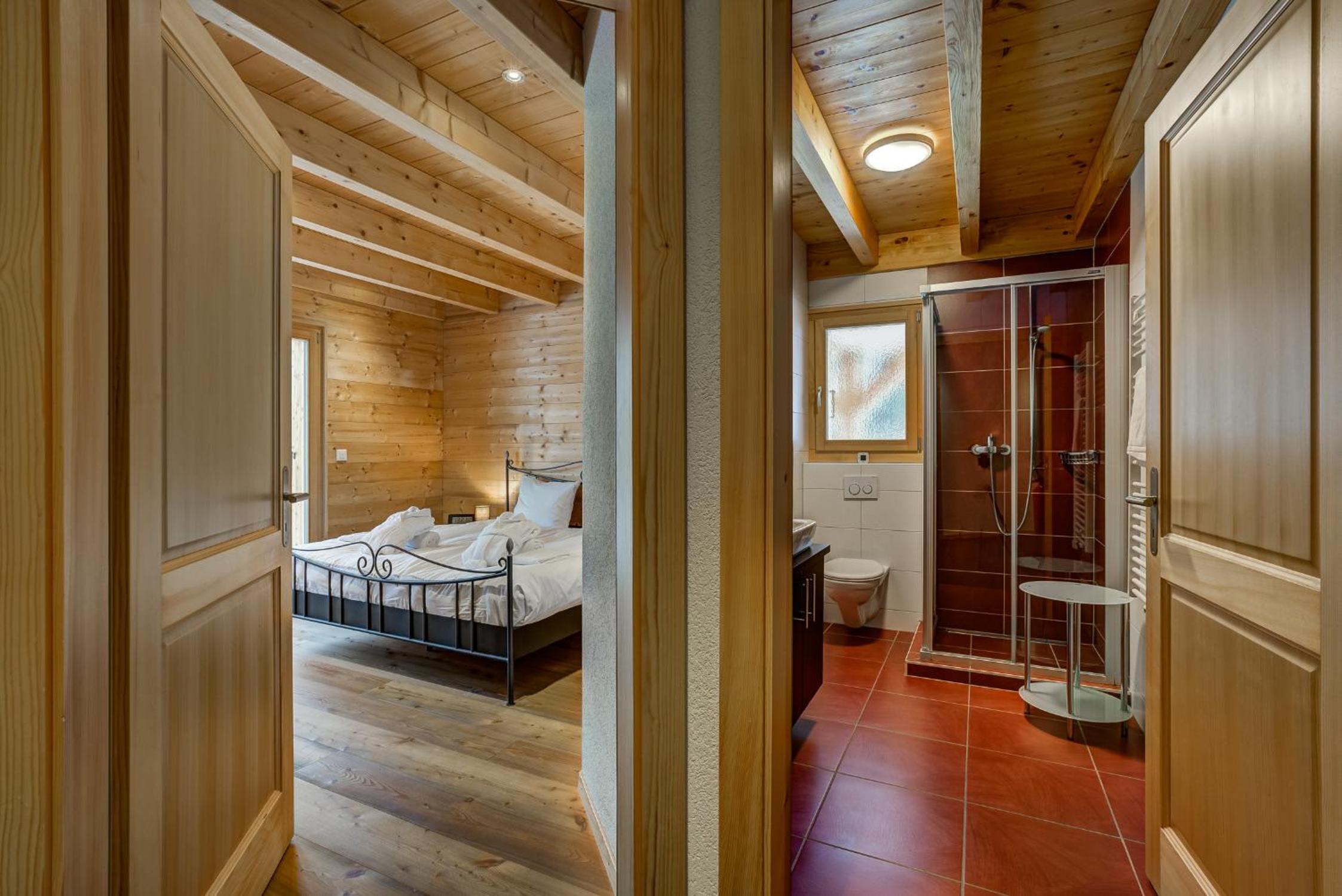 Chalet Flocon de Neige - jacuzzi - sauna