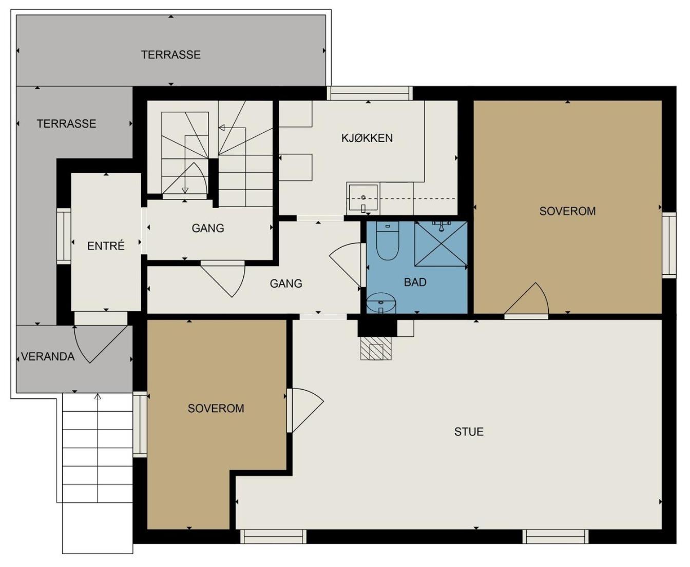Central trainstation apartment