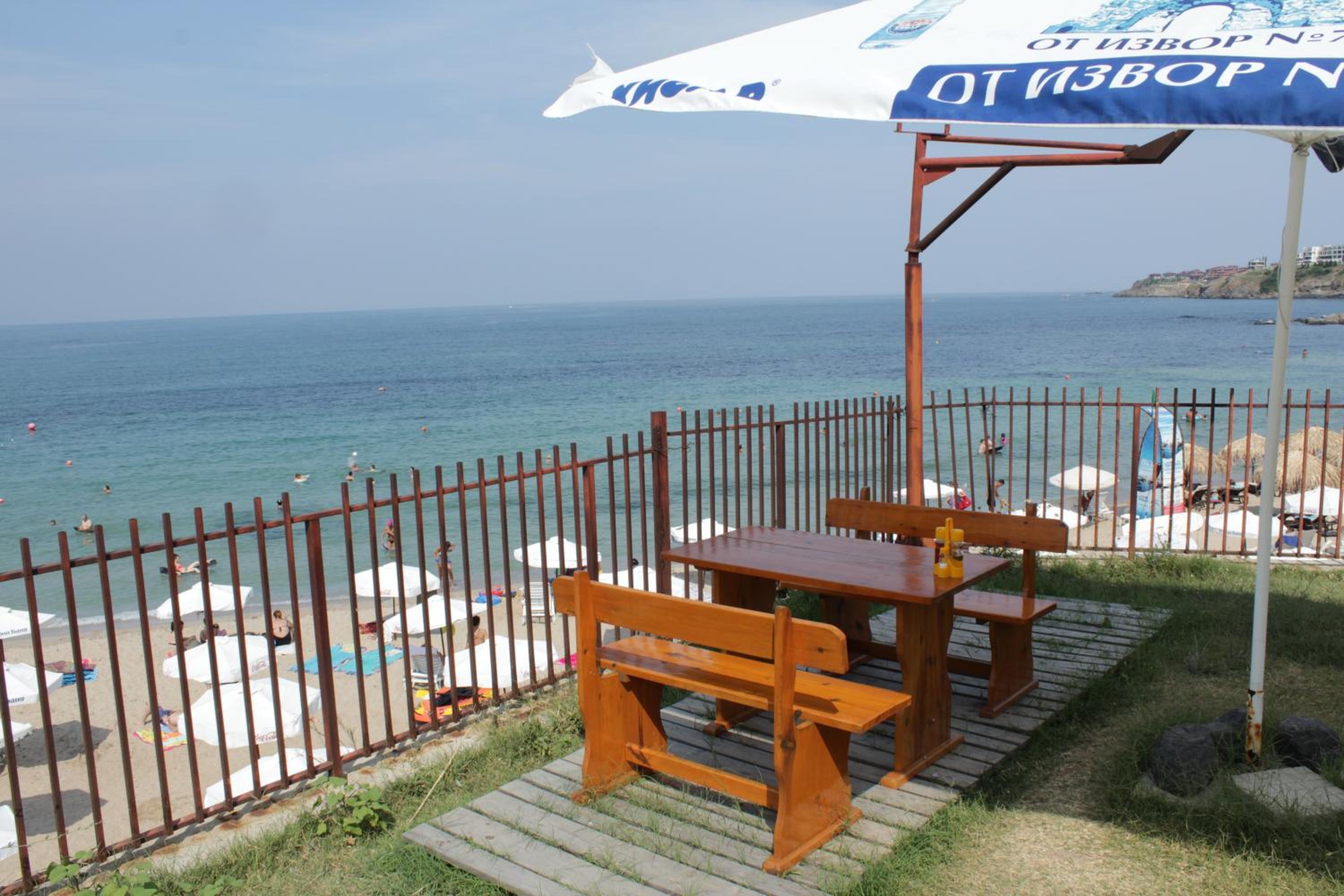 outdoor BBQ area