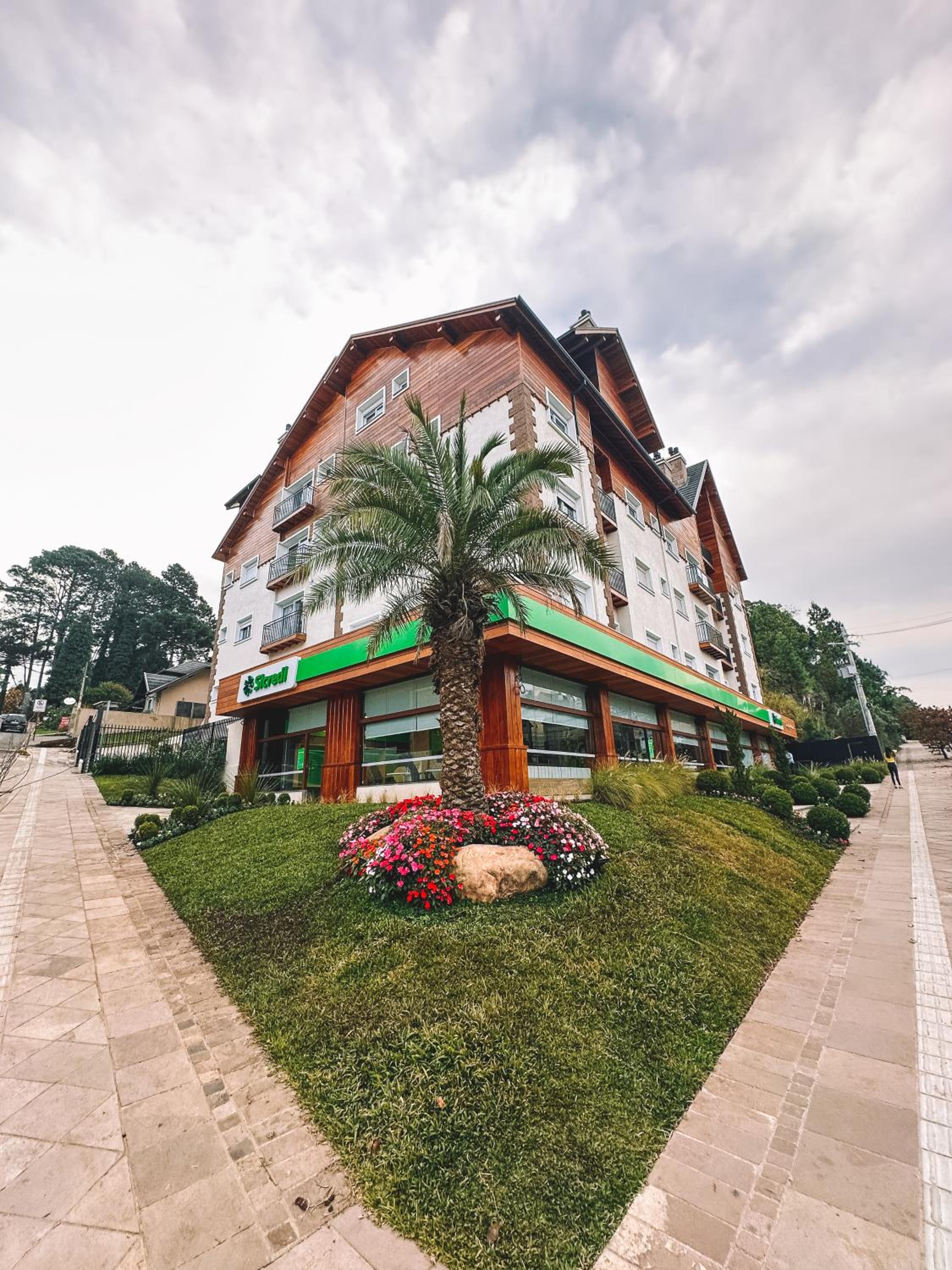 Apto novo em Gramado, a 3 minutos da Rua Coberta