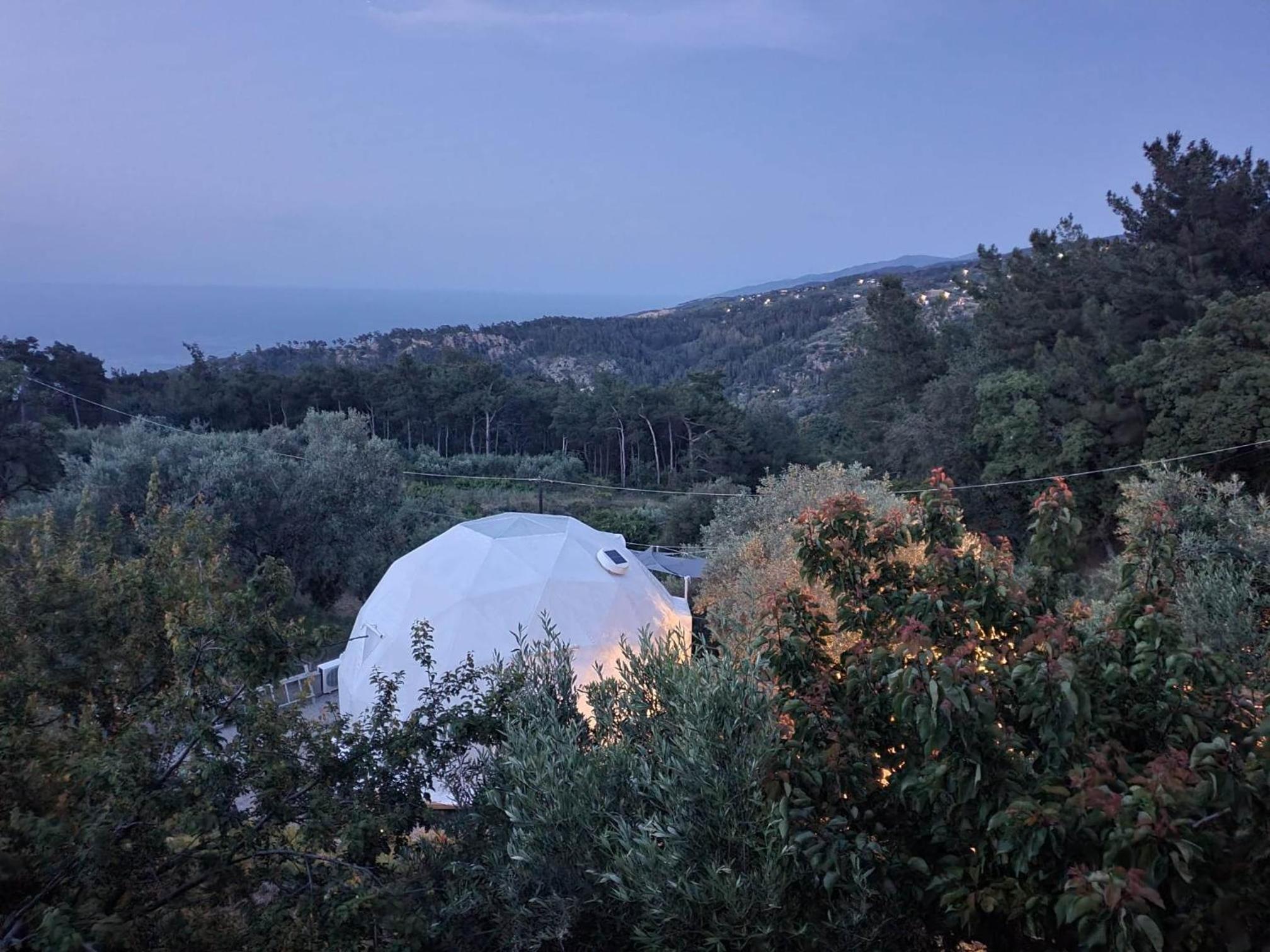 luxury dome tents ikaria ap'esso