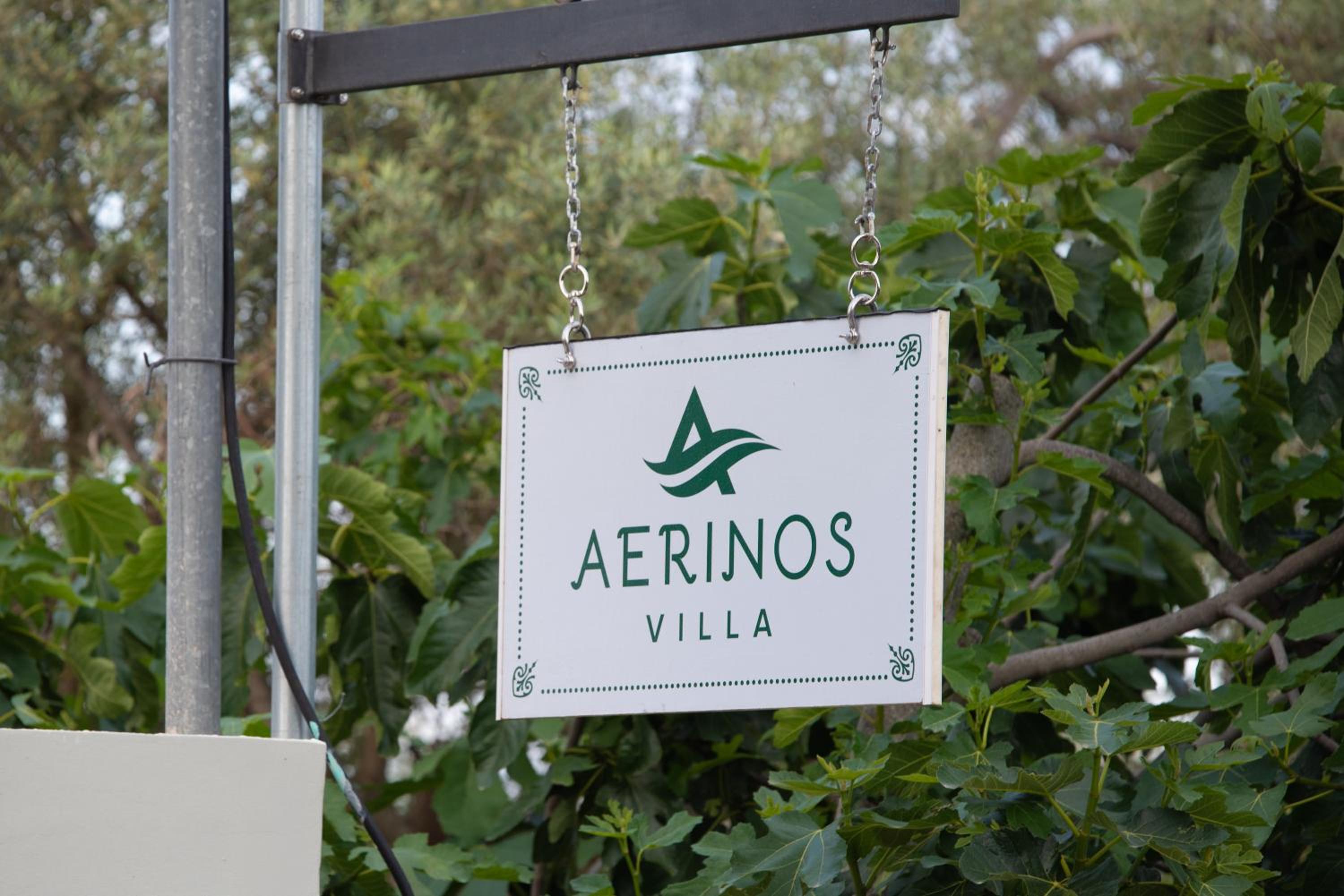 Aerinos private villa view 2