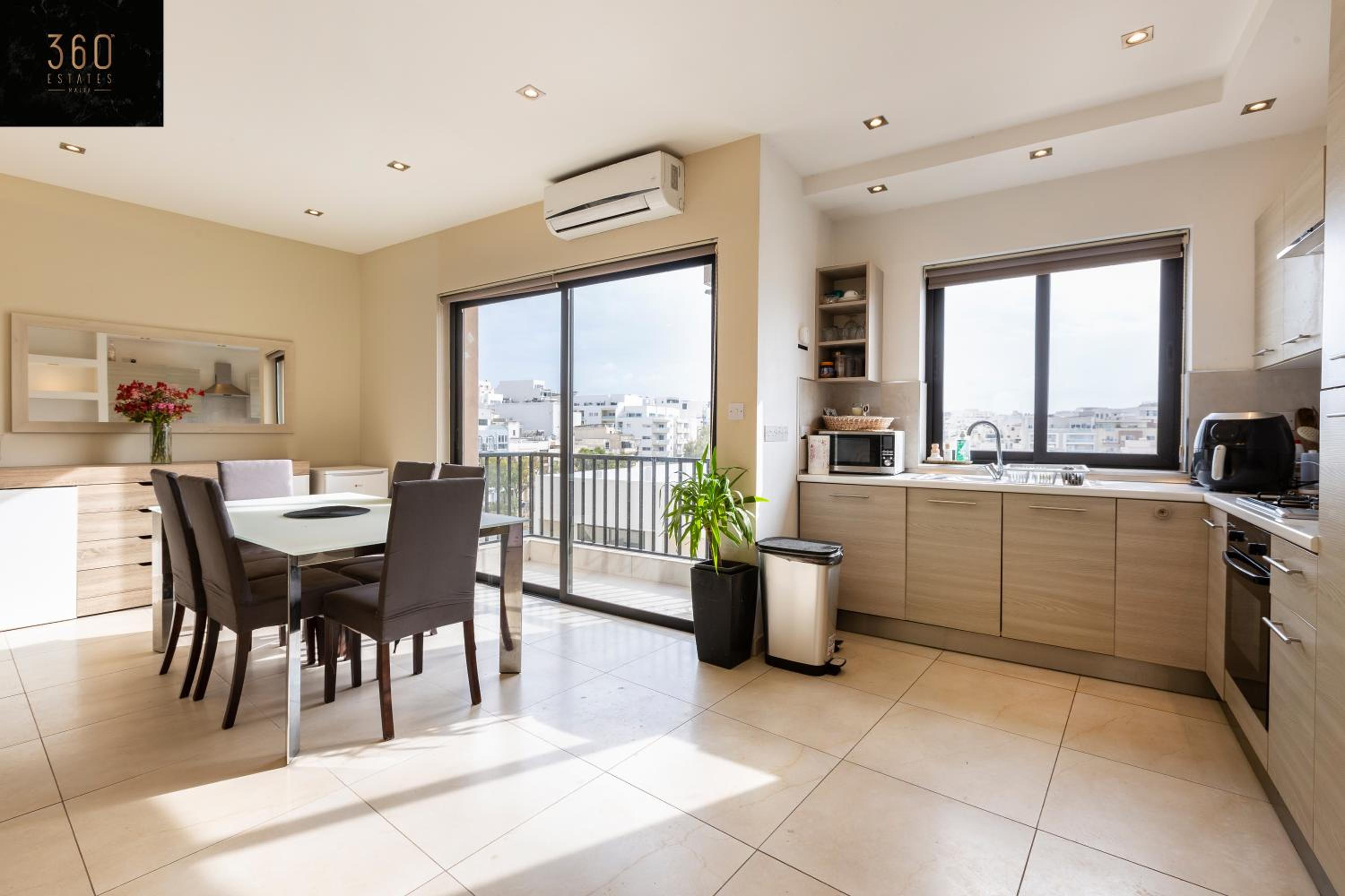 Beautiful, spacious 3BR home with private Balcony with 360 Estates photo 5