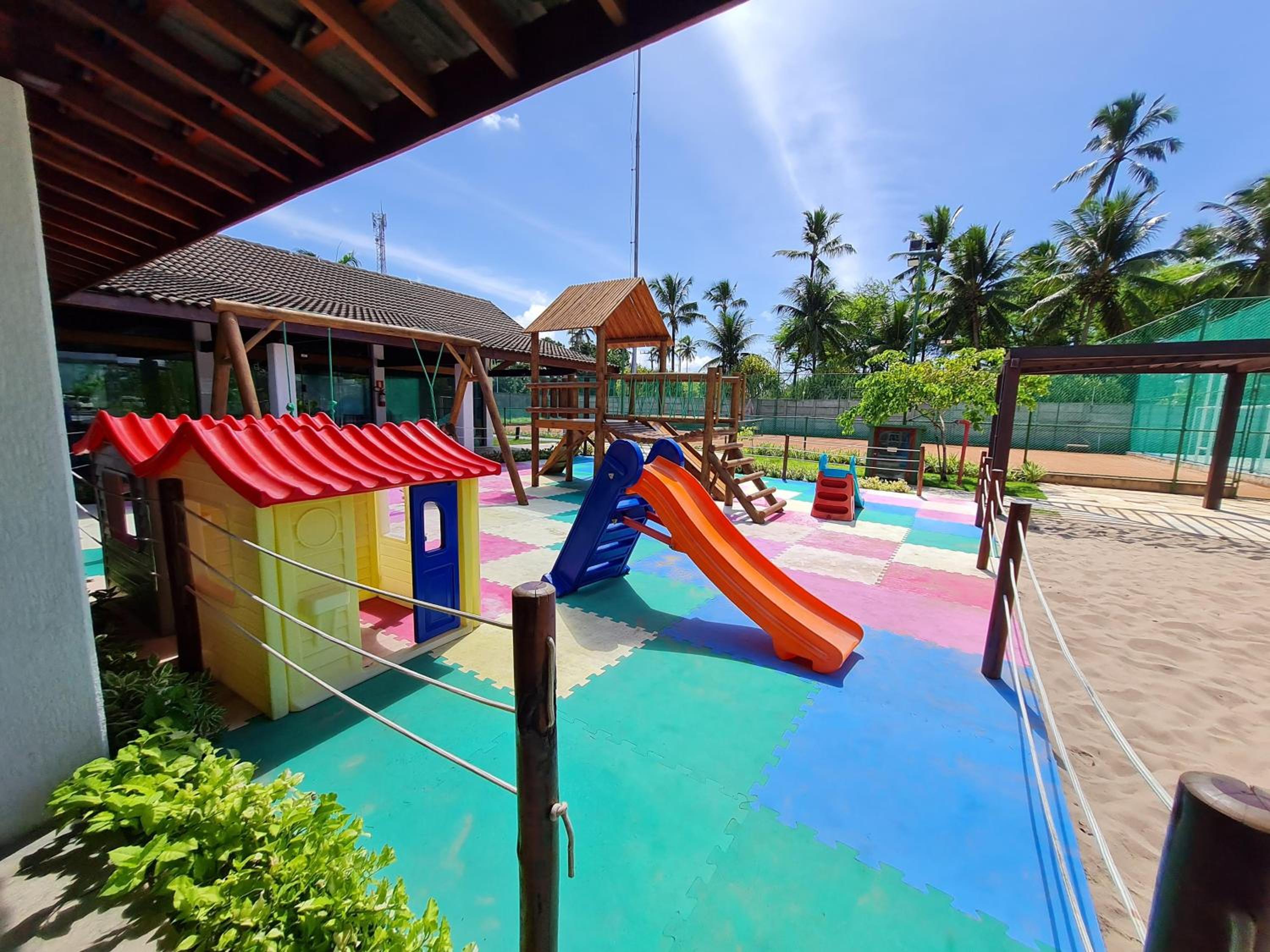 Flat Térreo Beira-Mar no resort Cupe Beach Living em Porto de Galinhas
