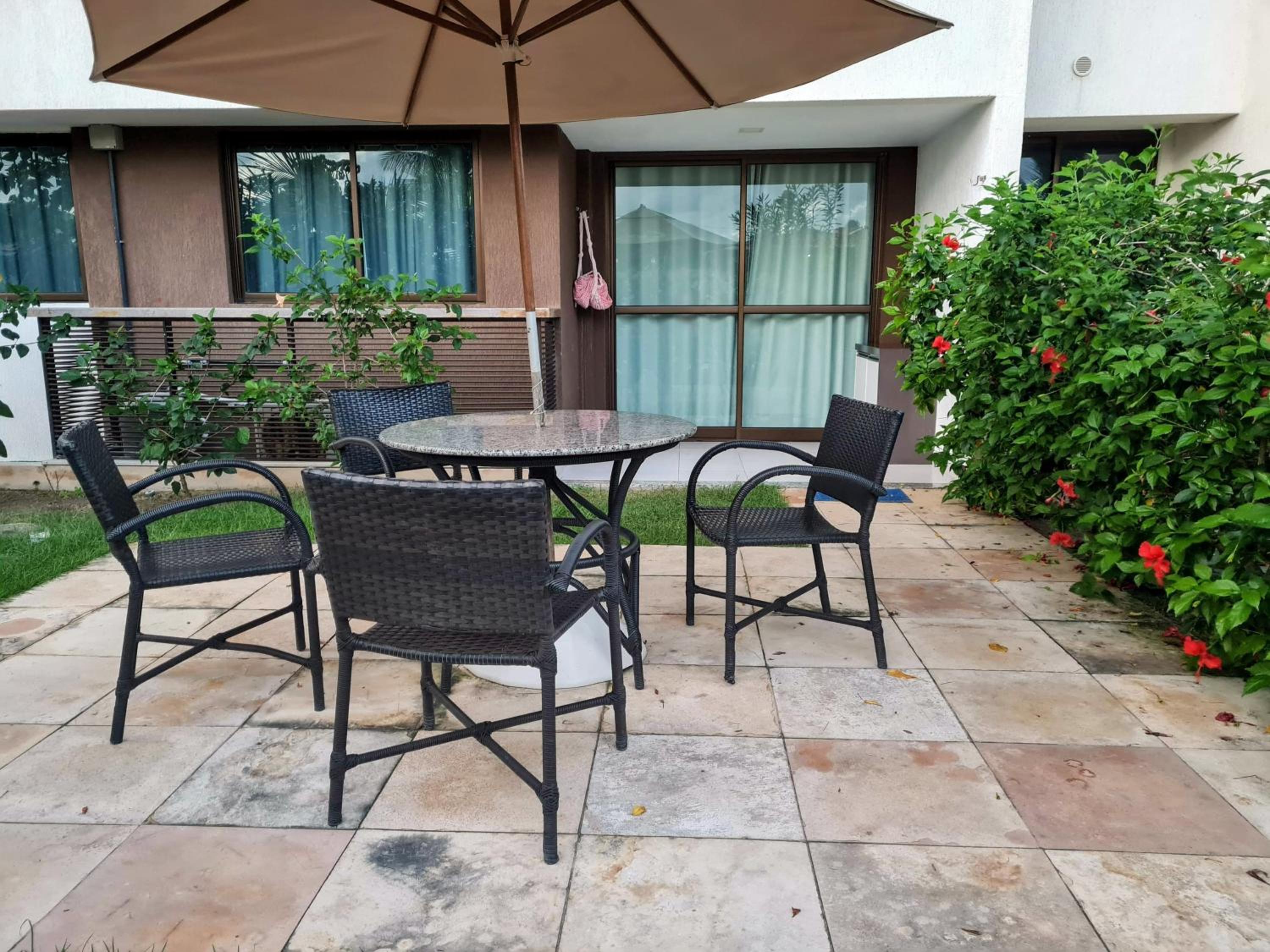 Flat Térreo Beira-Mar no resort Cupe Beach Living em Porto de Galinhas