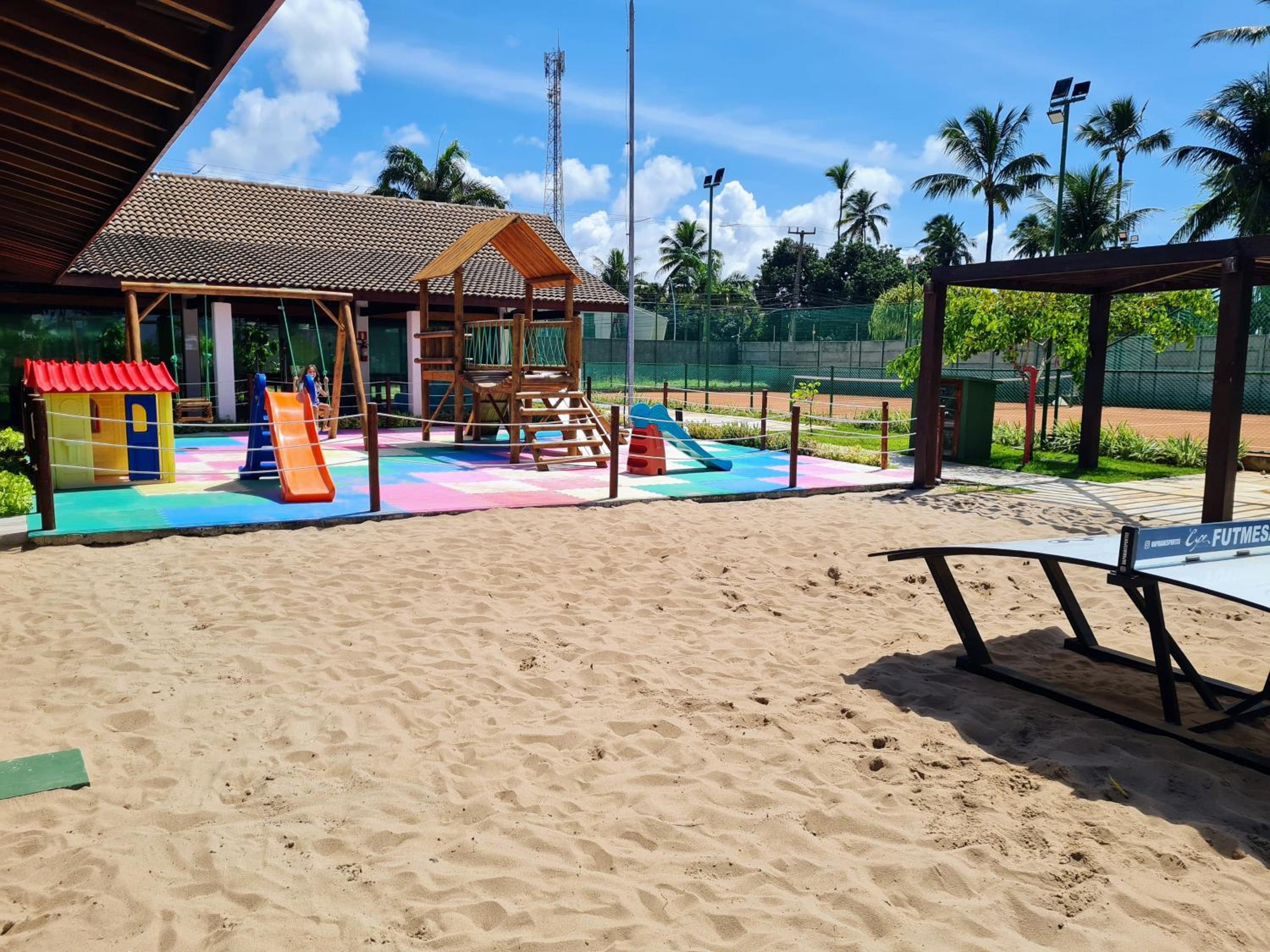 Flat Térreo Beira-Mar no resort Cupe Beach Living em Porto de Galinhas