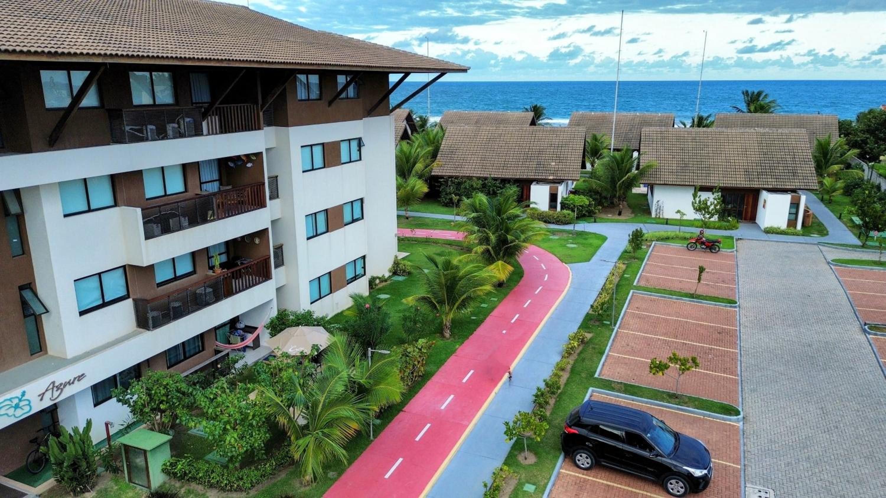 Flat Térreo Beira-Mar no resort Cupe Beach Living em Porto de Galinhas
