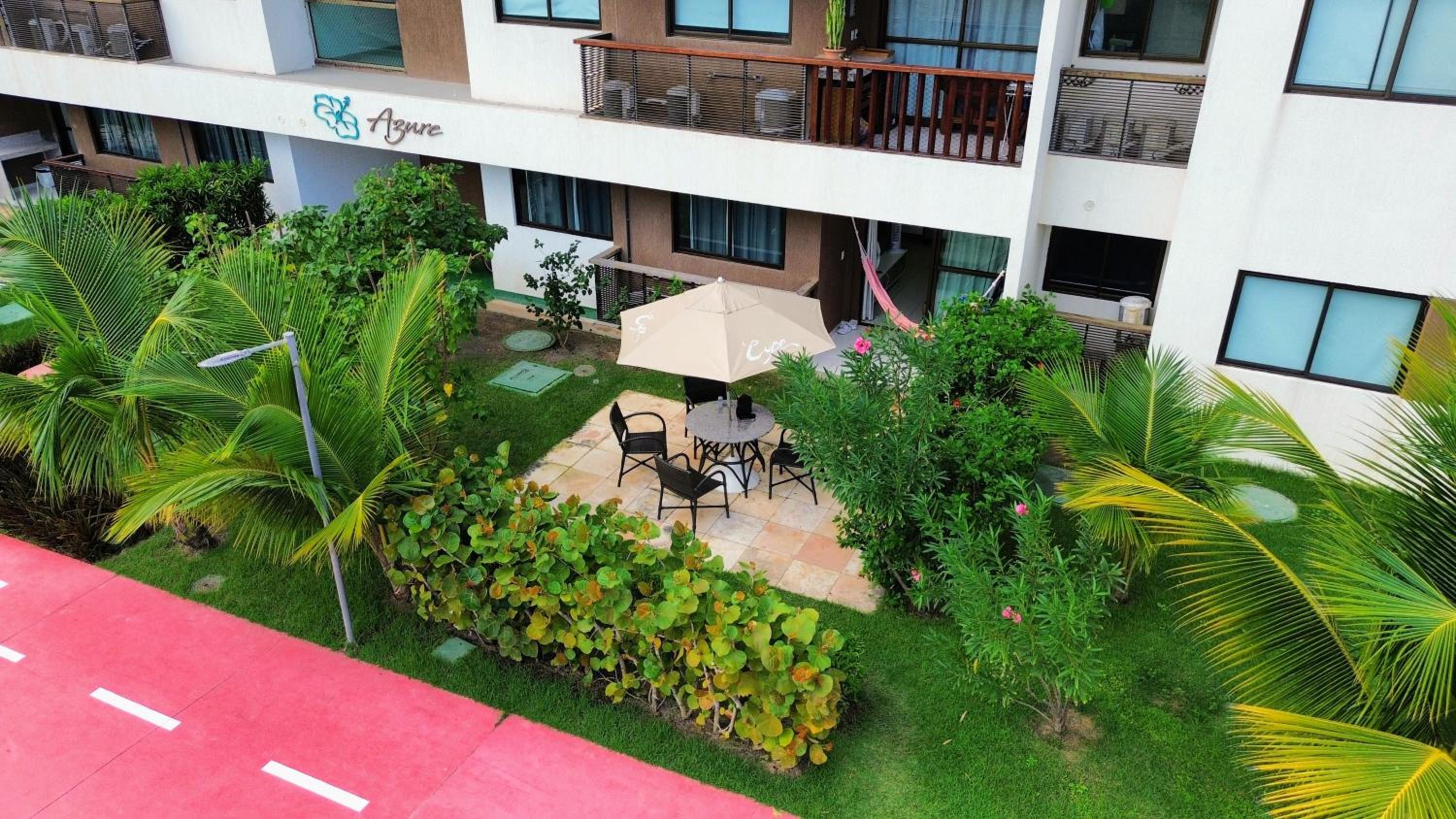 Flat Térreo Beira-Mar no resort Cupe Beach Living em Porto de Galinhas
