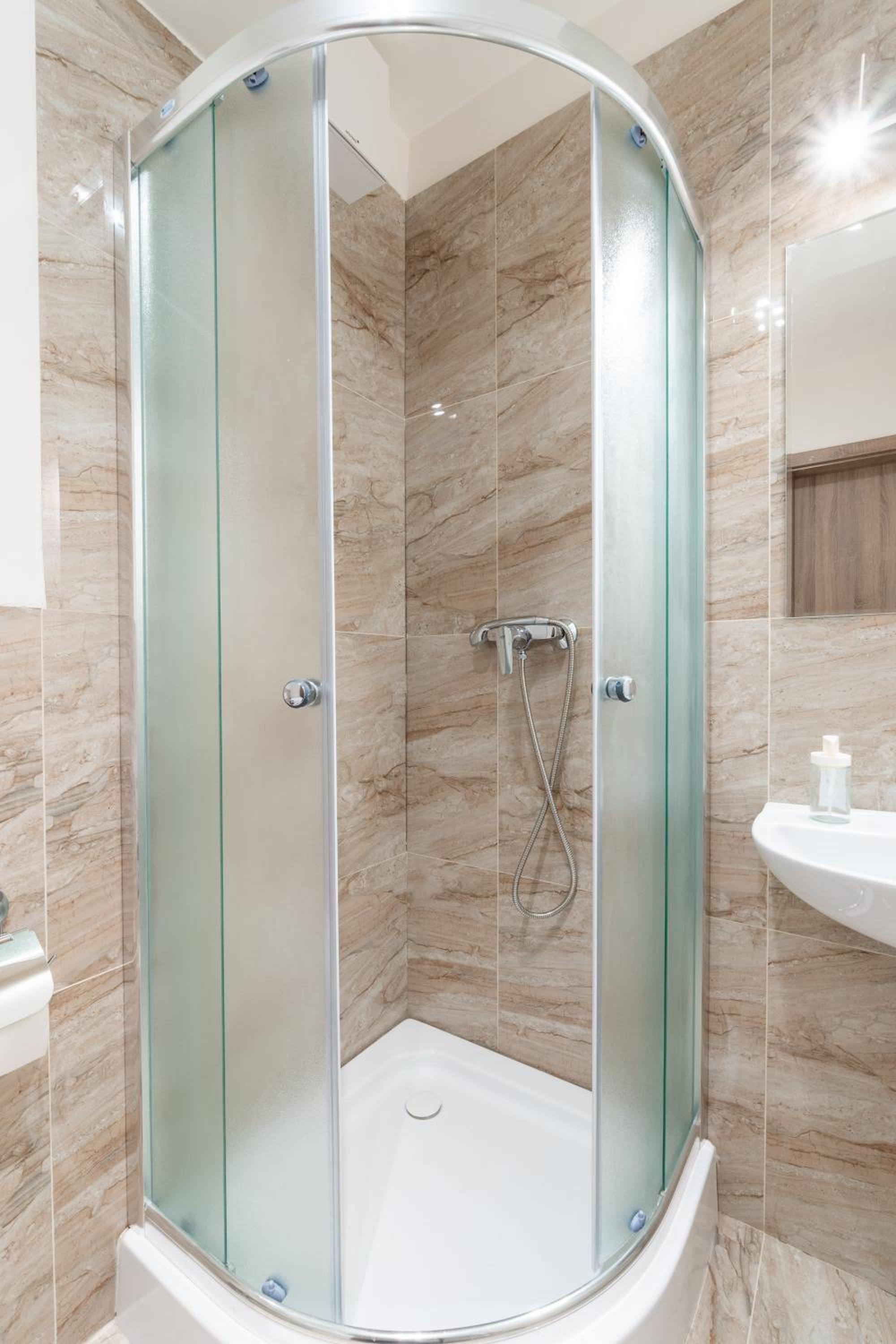 Brand new studio apartment #31 in brand new building with free parking in the center