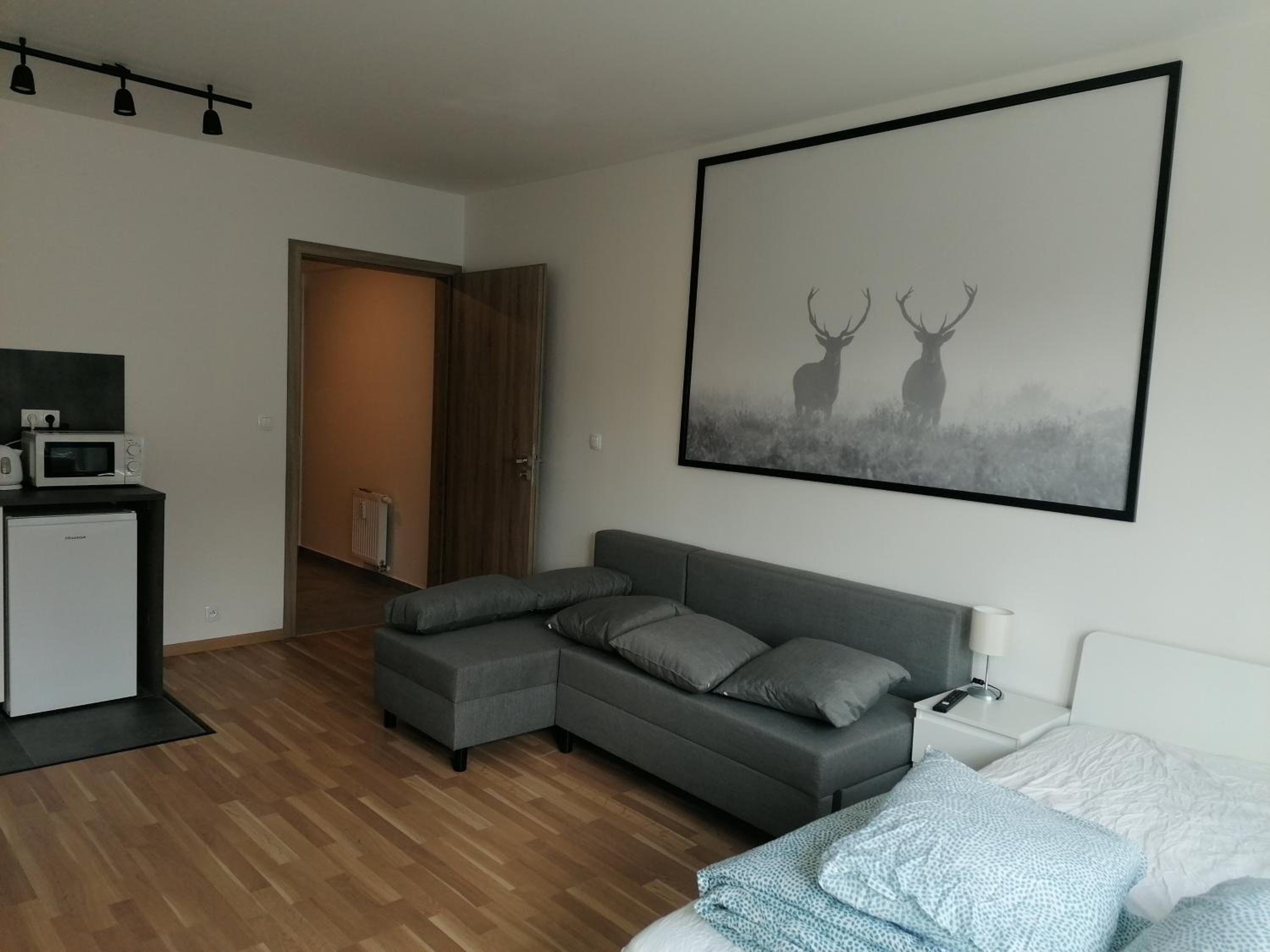 Brand new studio apartment #31 in brand new building with free parking in the center