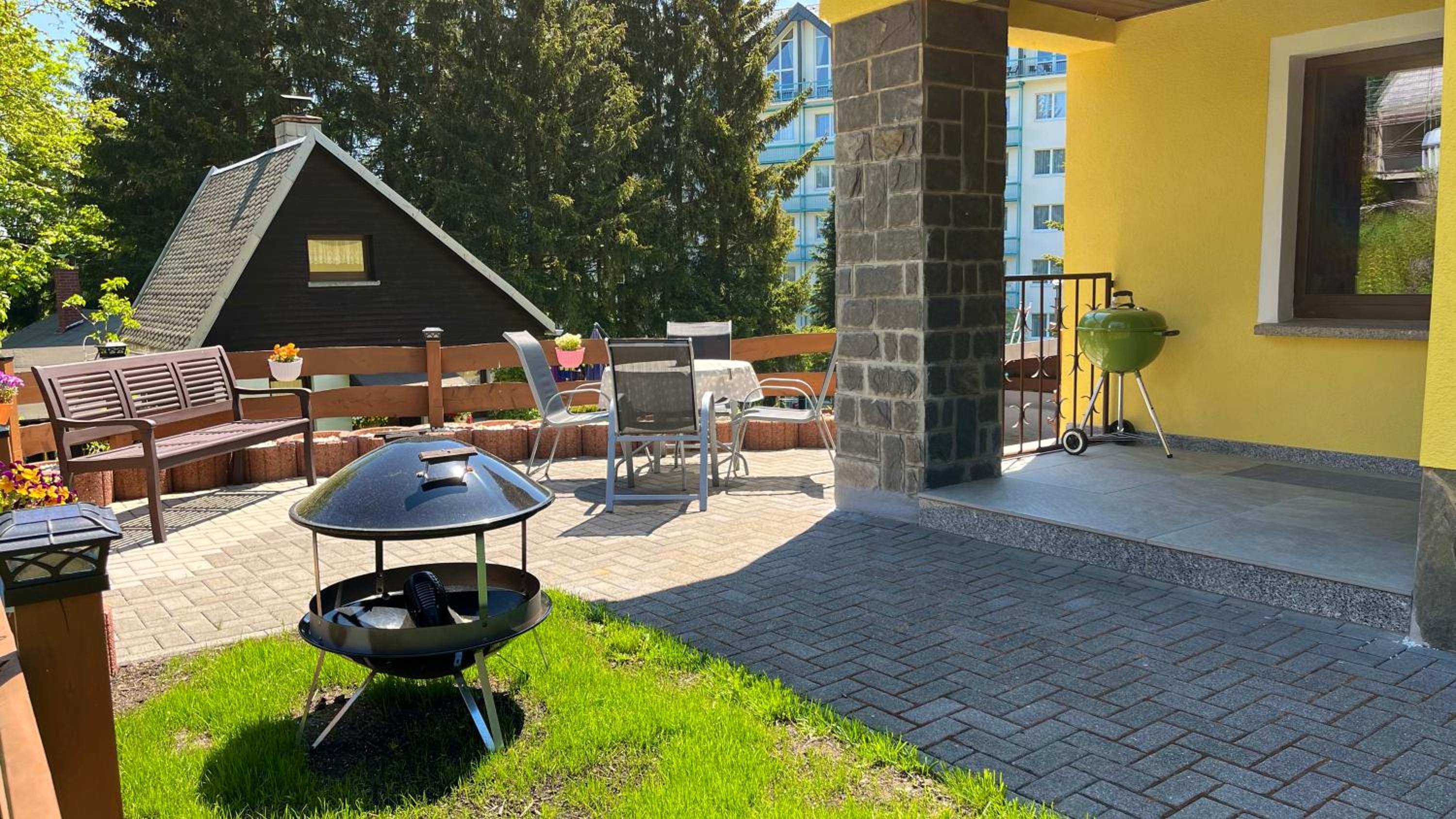 Ferienwohnung-direkt-am-Skihang mit Sauna