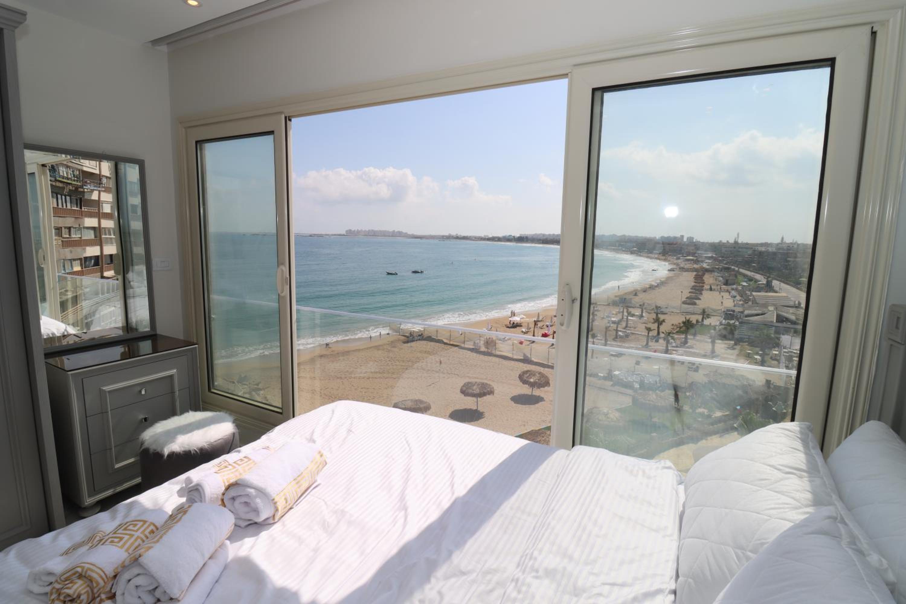 Beach Luxury Mamoura Private Beach view 2