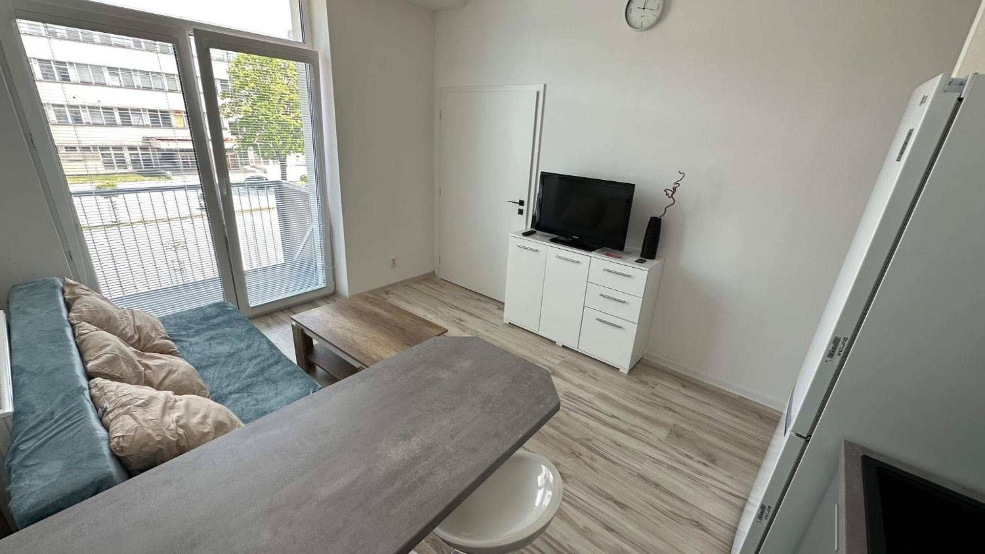 1 room Apartment with balcony, Nálepkova view 2