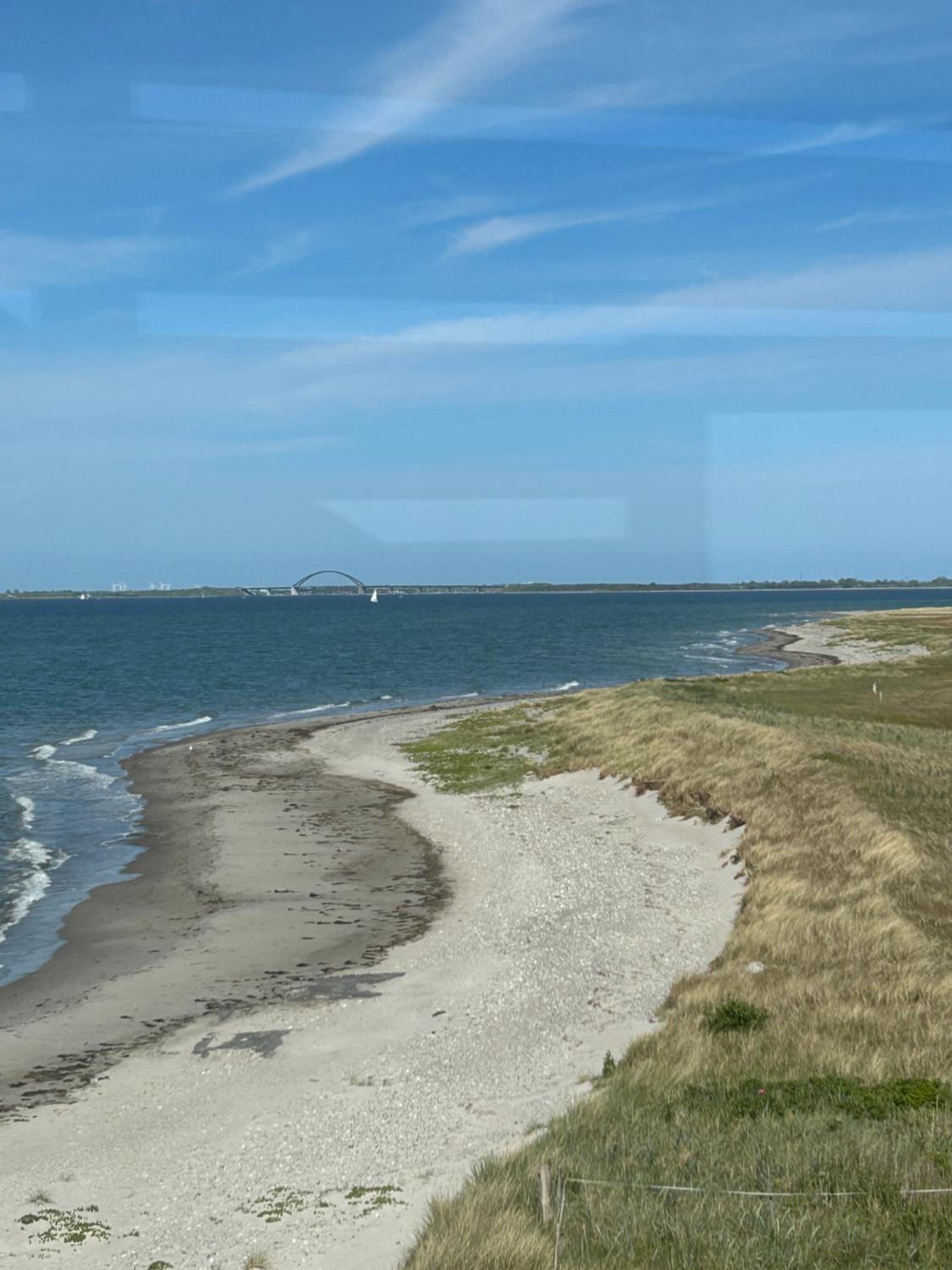 Wasserblick, in 3 Min am Strand