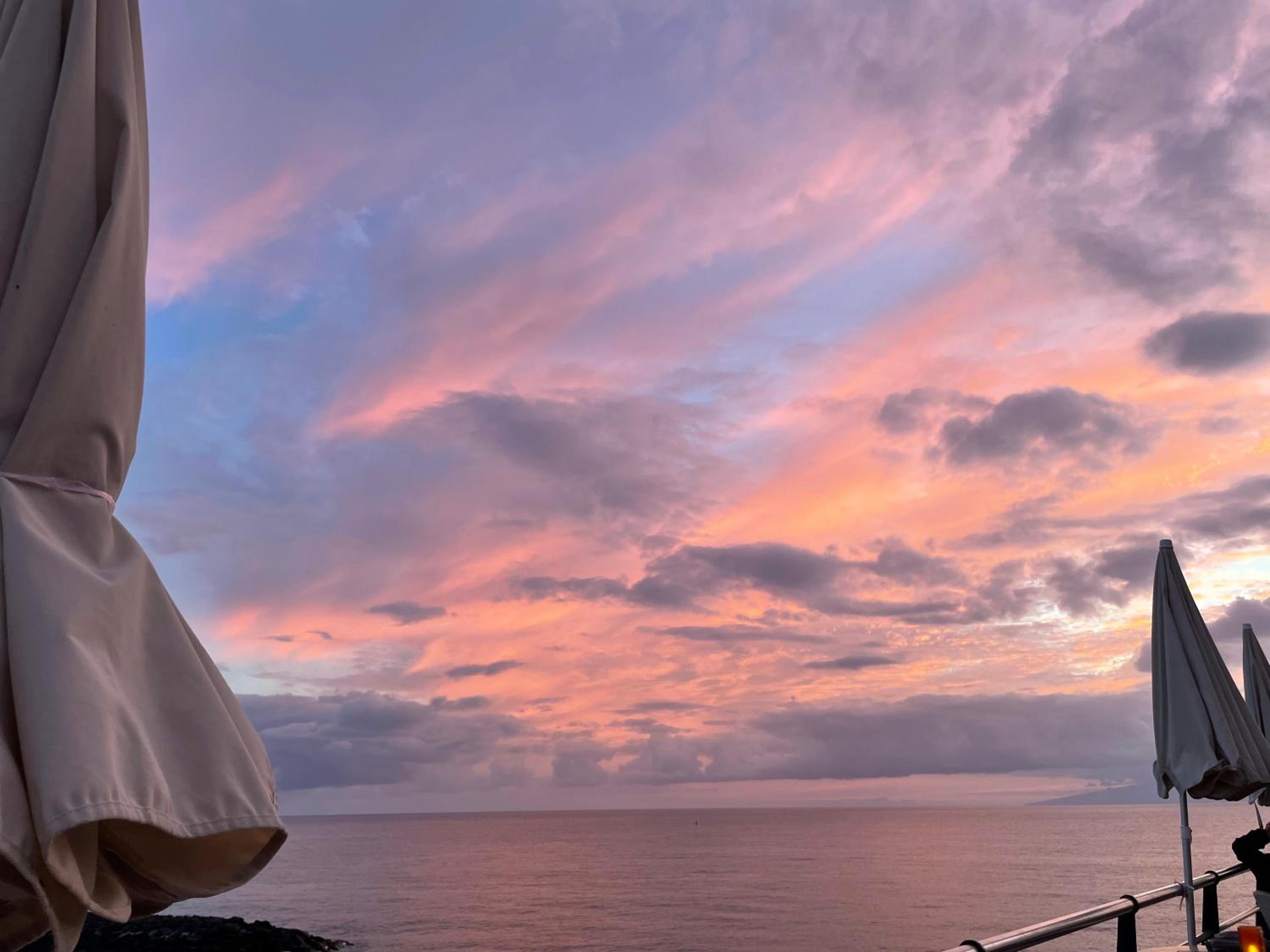 Cozy ocean and La Gomera view appartment