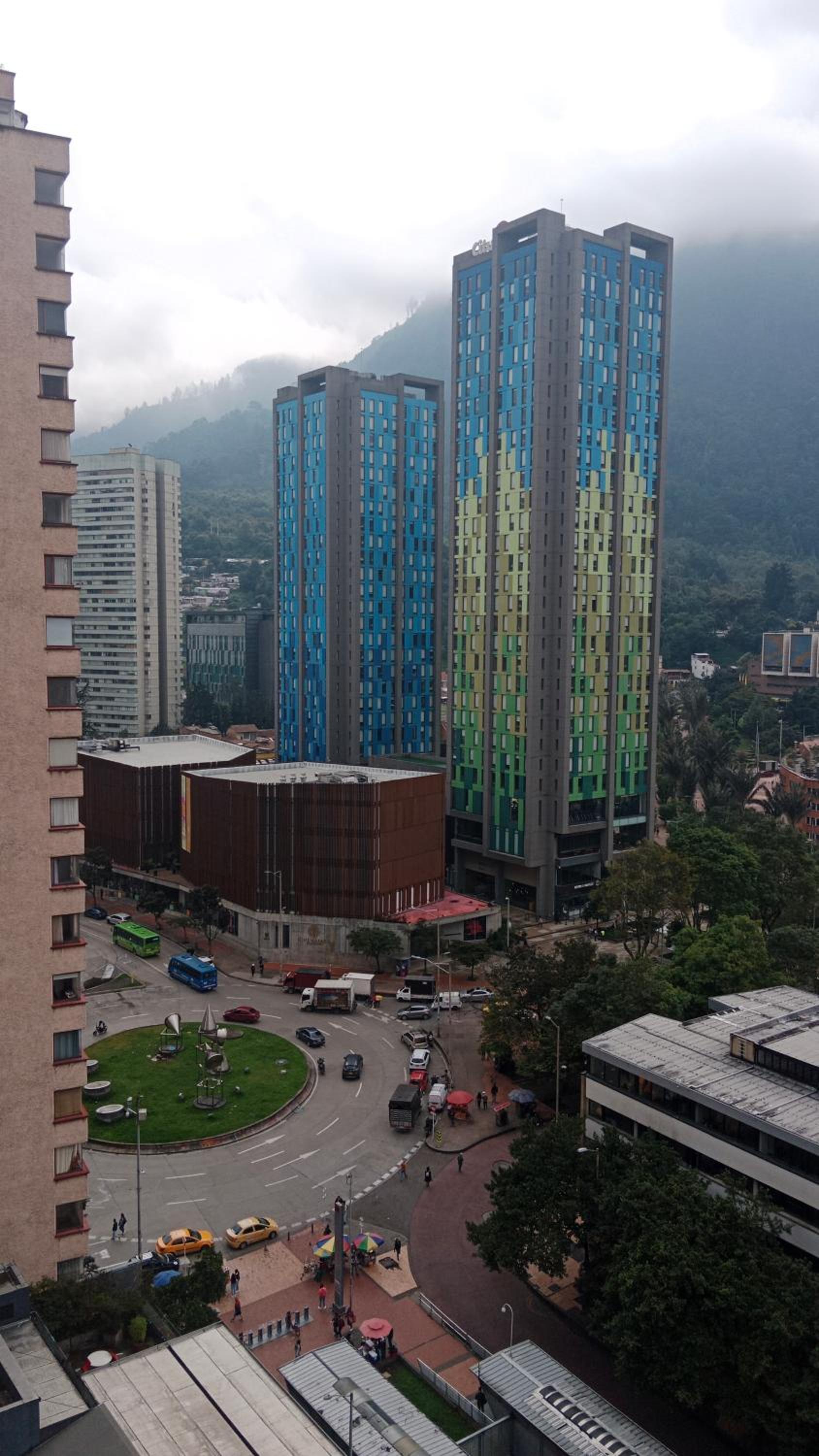 Loft en centro Bogotá, vista a Monserrate, Estudio y wifi