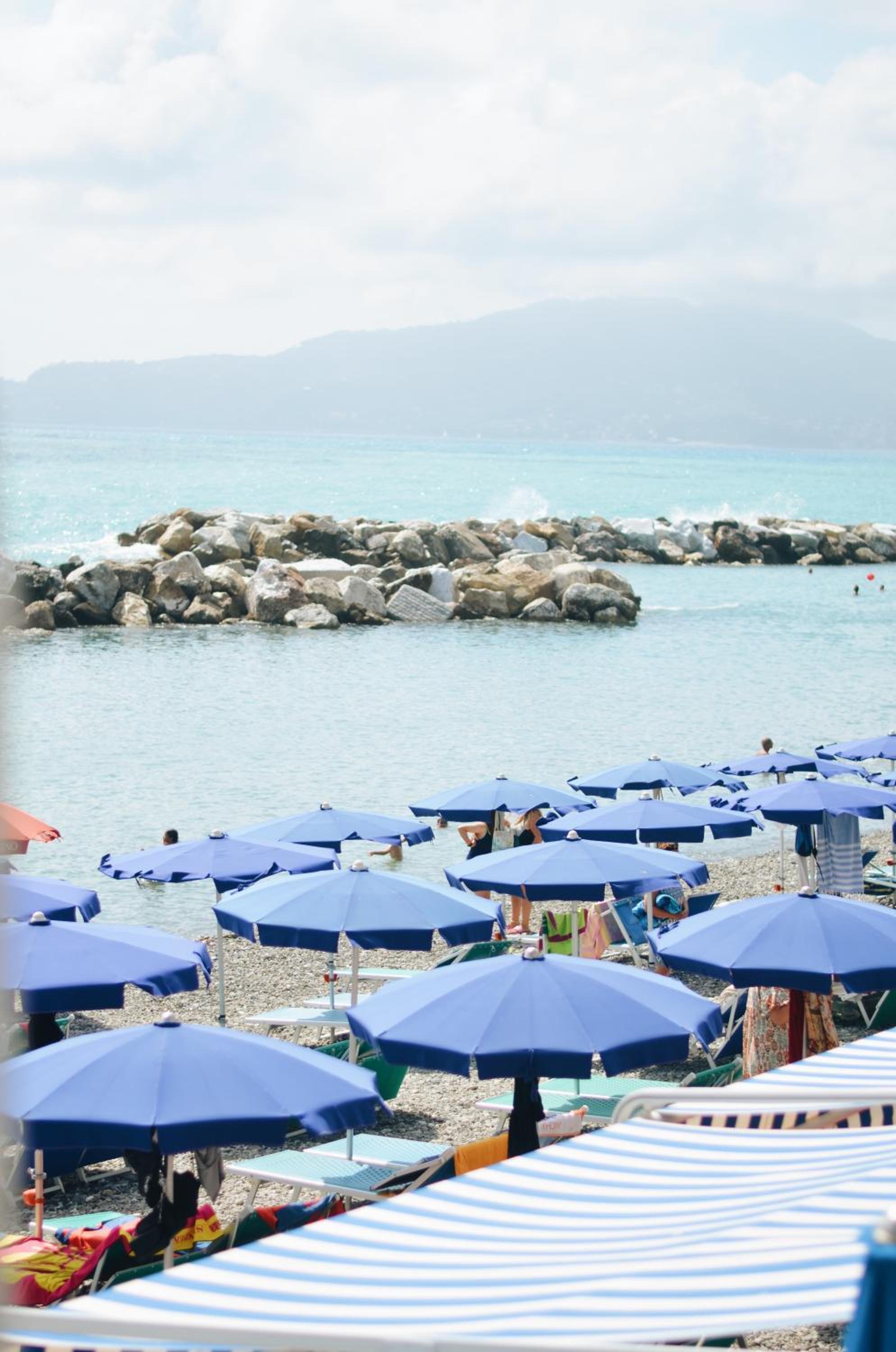 Chiavari Beach view 2