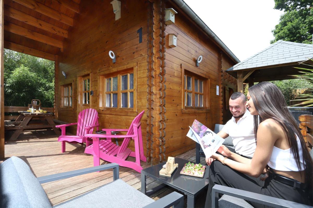 outdoor BBQ area