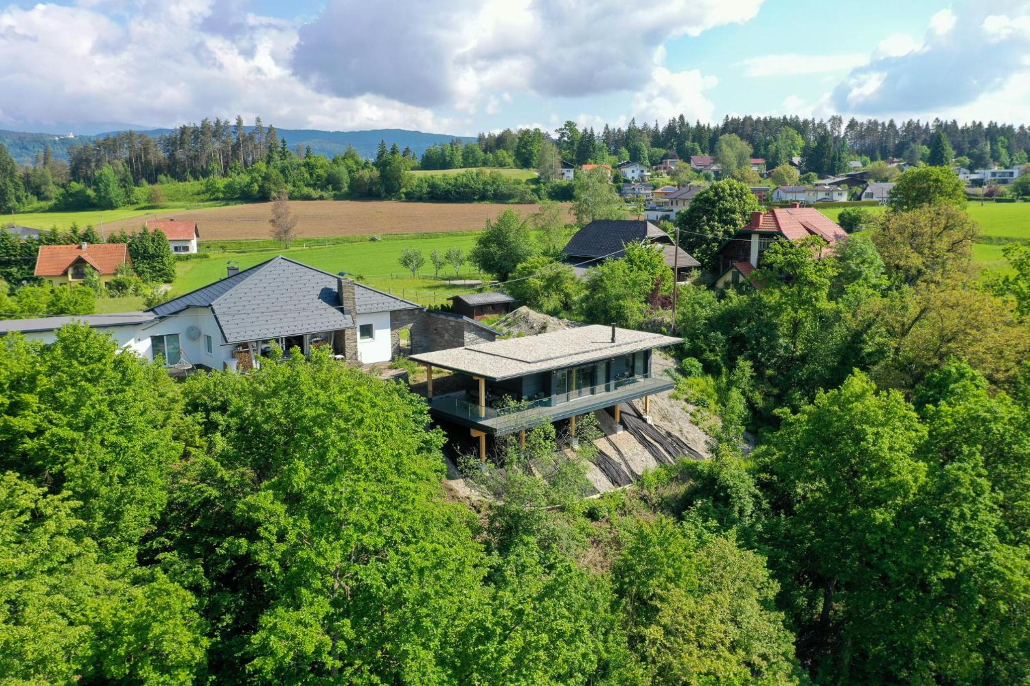 Modernes Ferienhaus mit Panoramablick