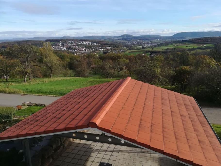 Einzigartiger Panoramablick zur Schwäbische Alb