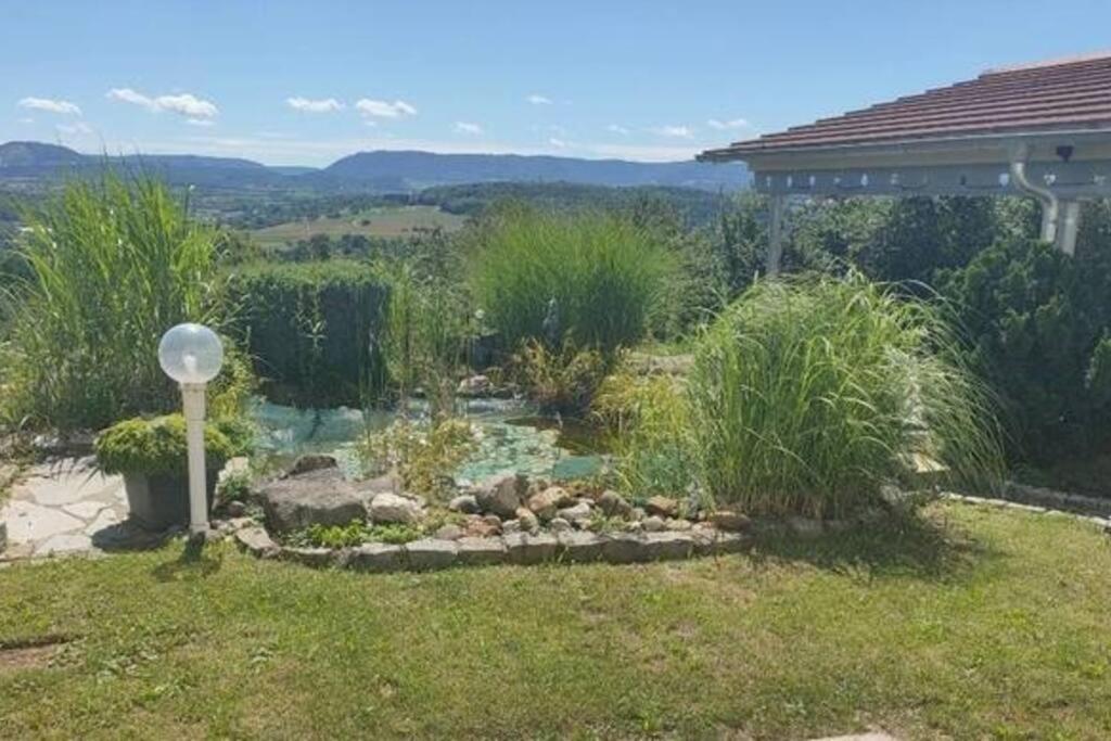 Einzigartiger Panoramablick zur Schwäbische Alb