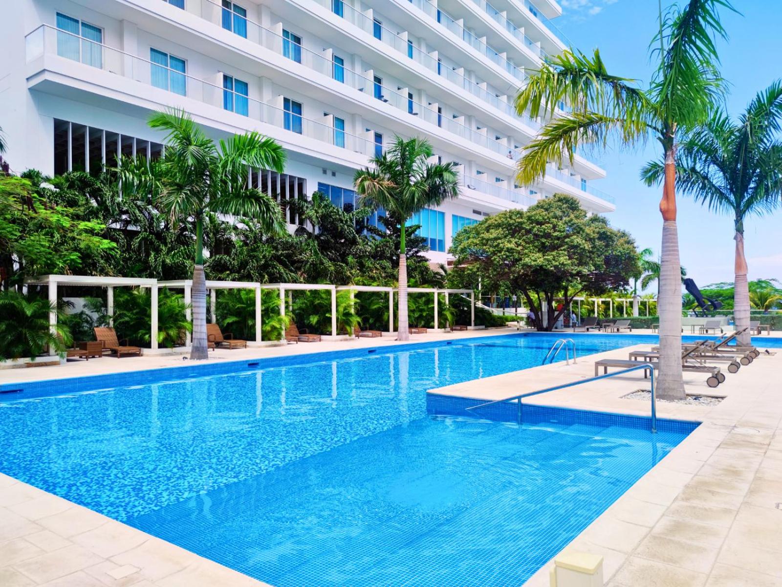 Playa Dormida 2. Hermoso apartamento frente al mar
