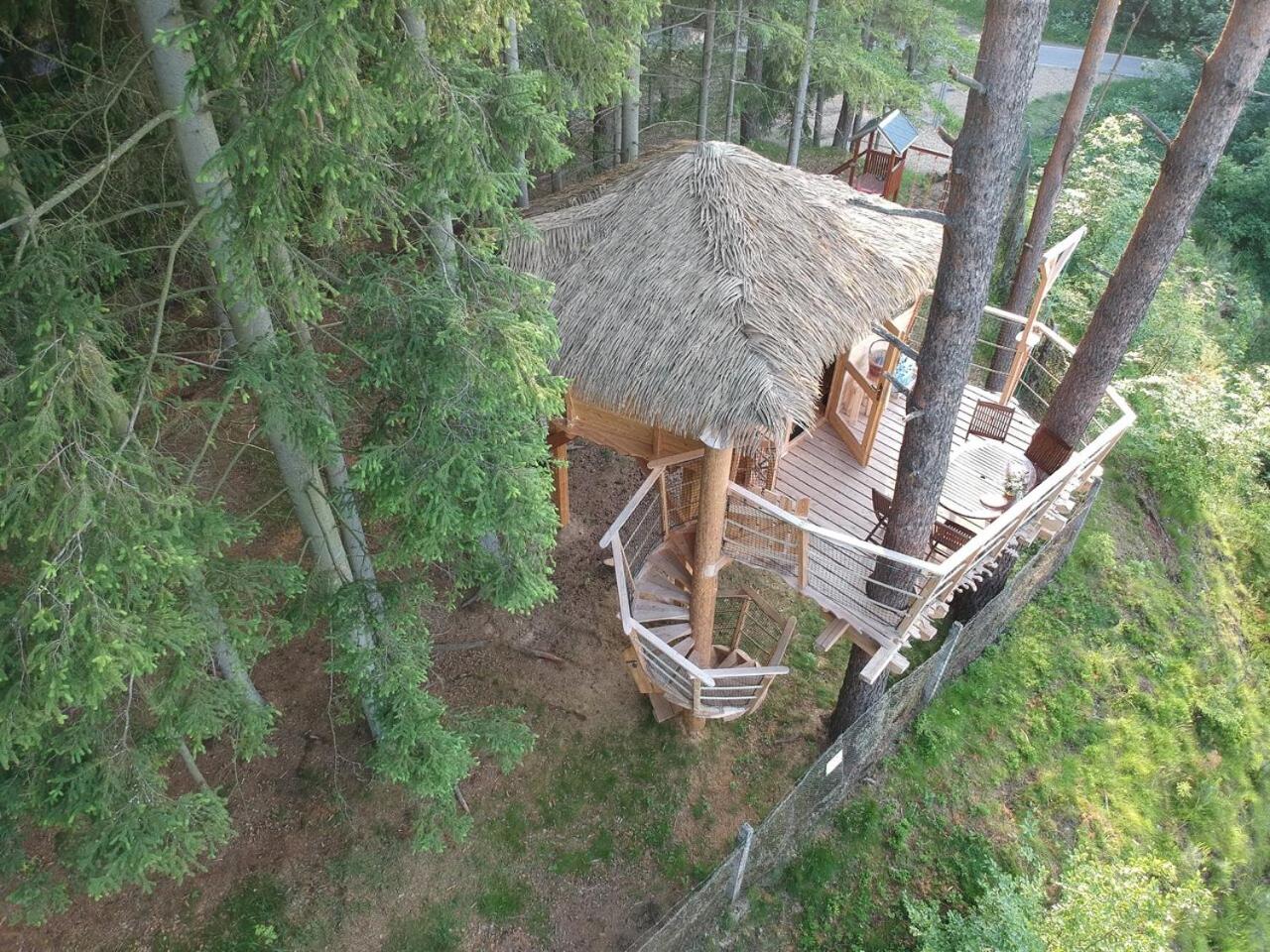 Treehouse U rybníka