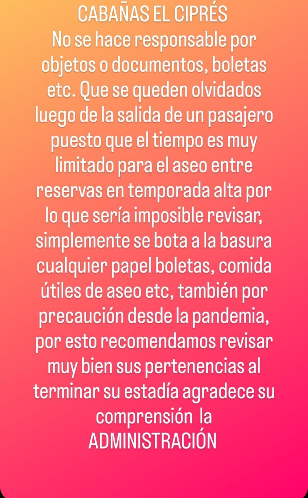 Cabanas El Cipres