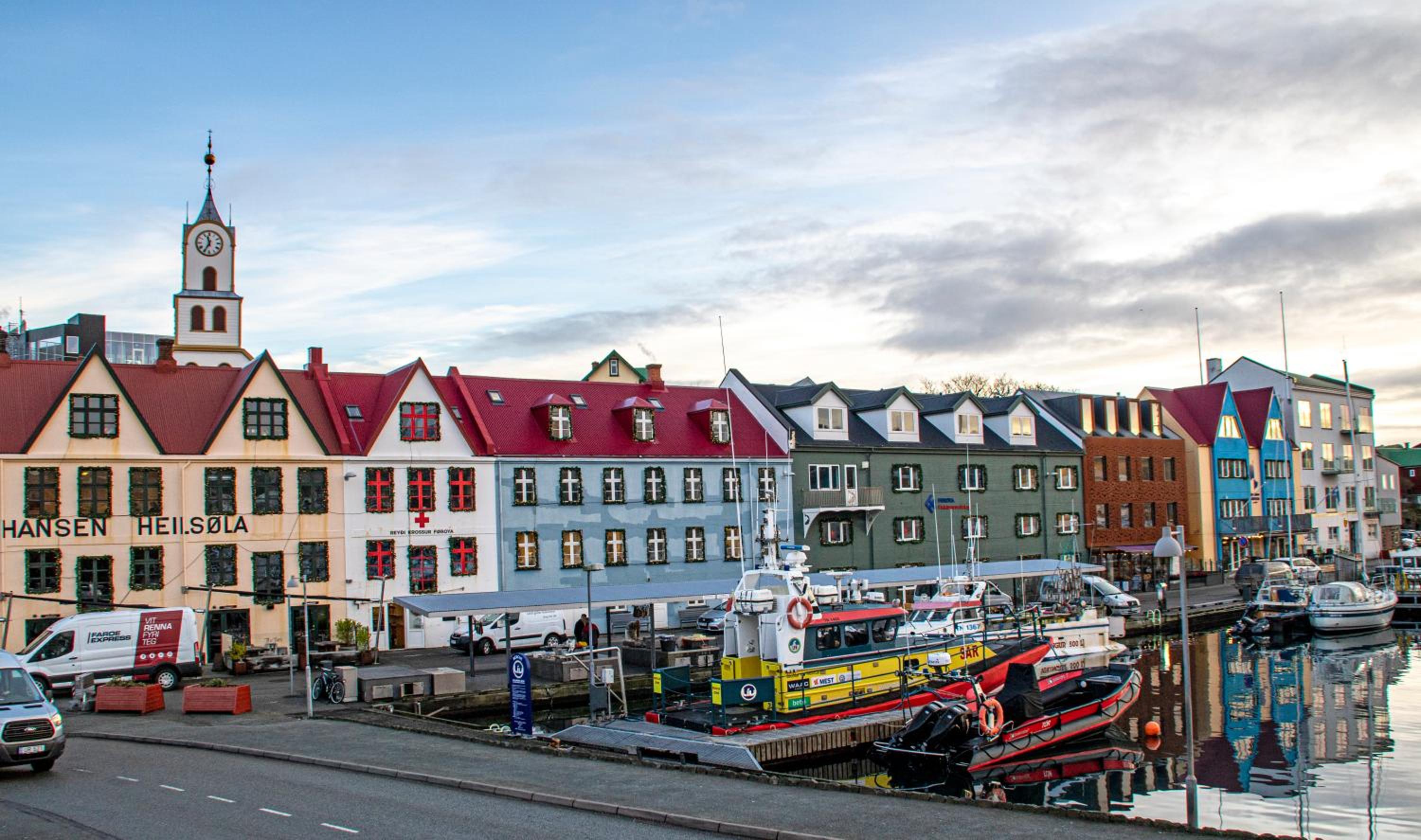 Guesthouse at the boat harbour