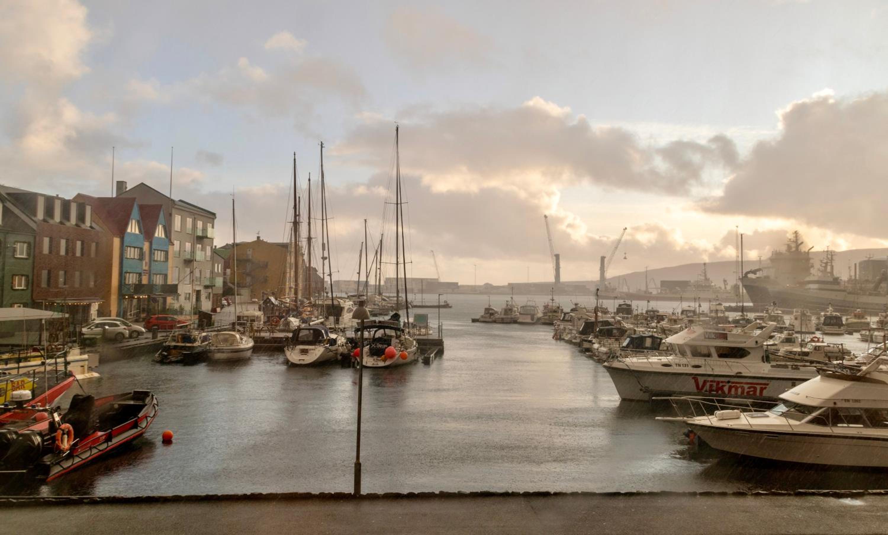 Guesthouse at the boat harbour