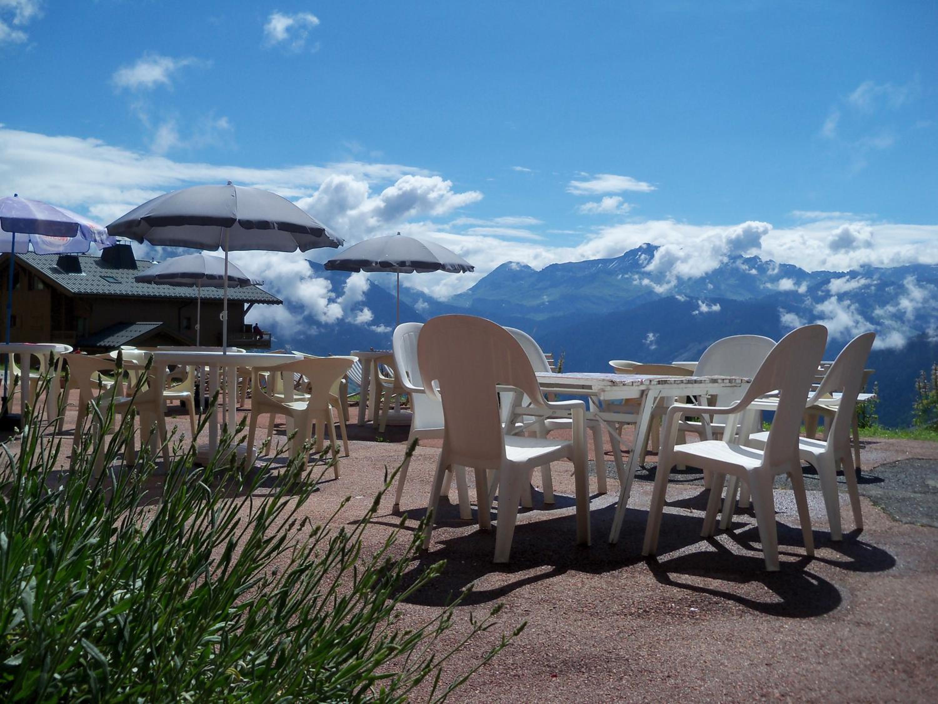 outdoor BBQ area