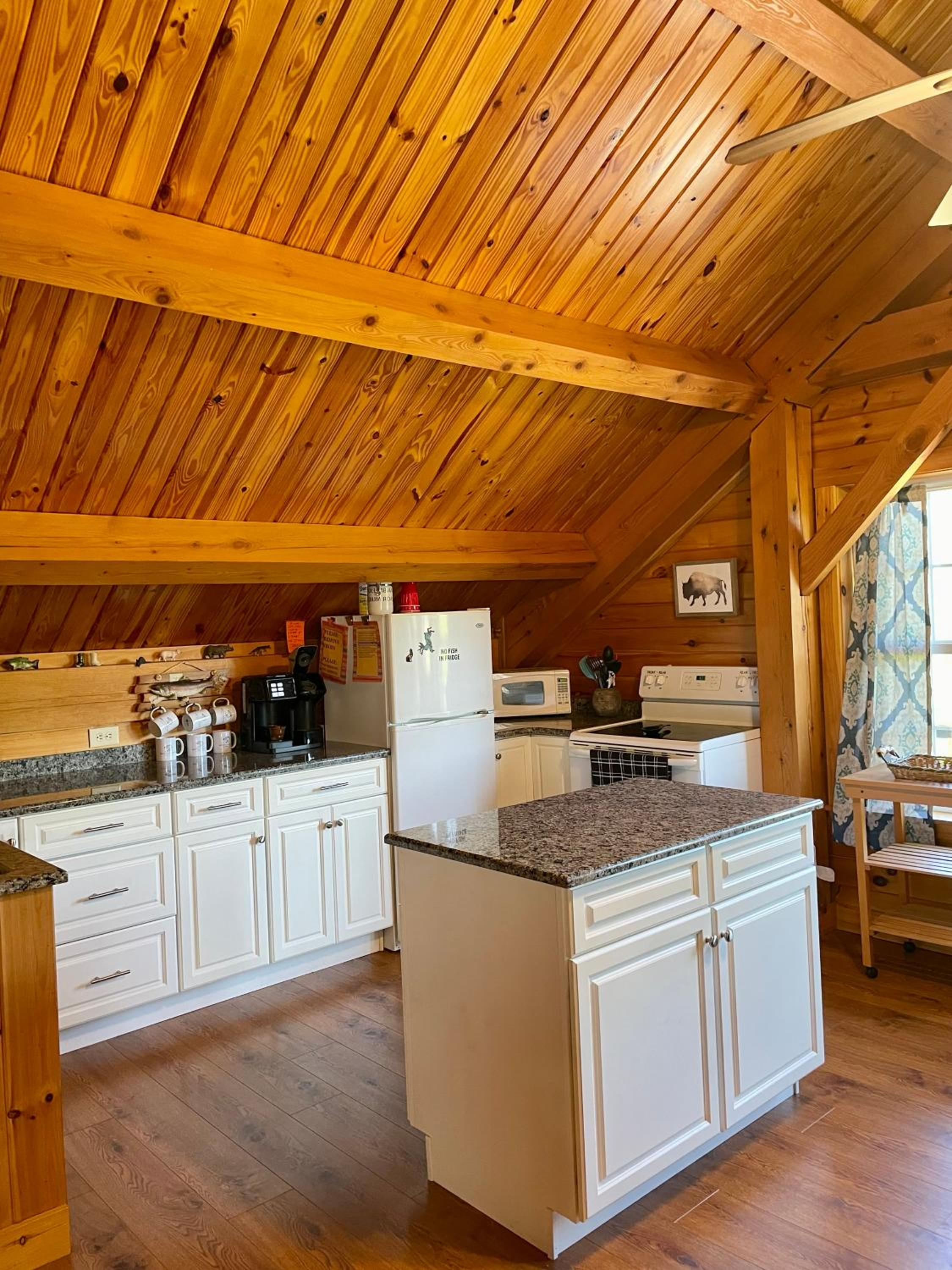 Spacious Salmon River Waterfront Lodge for 6 view 5