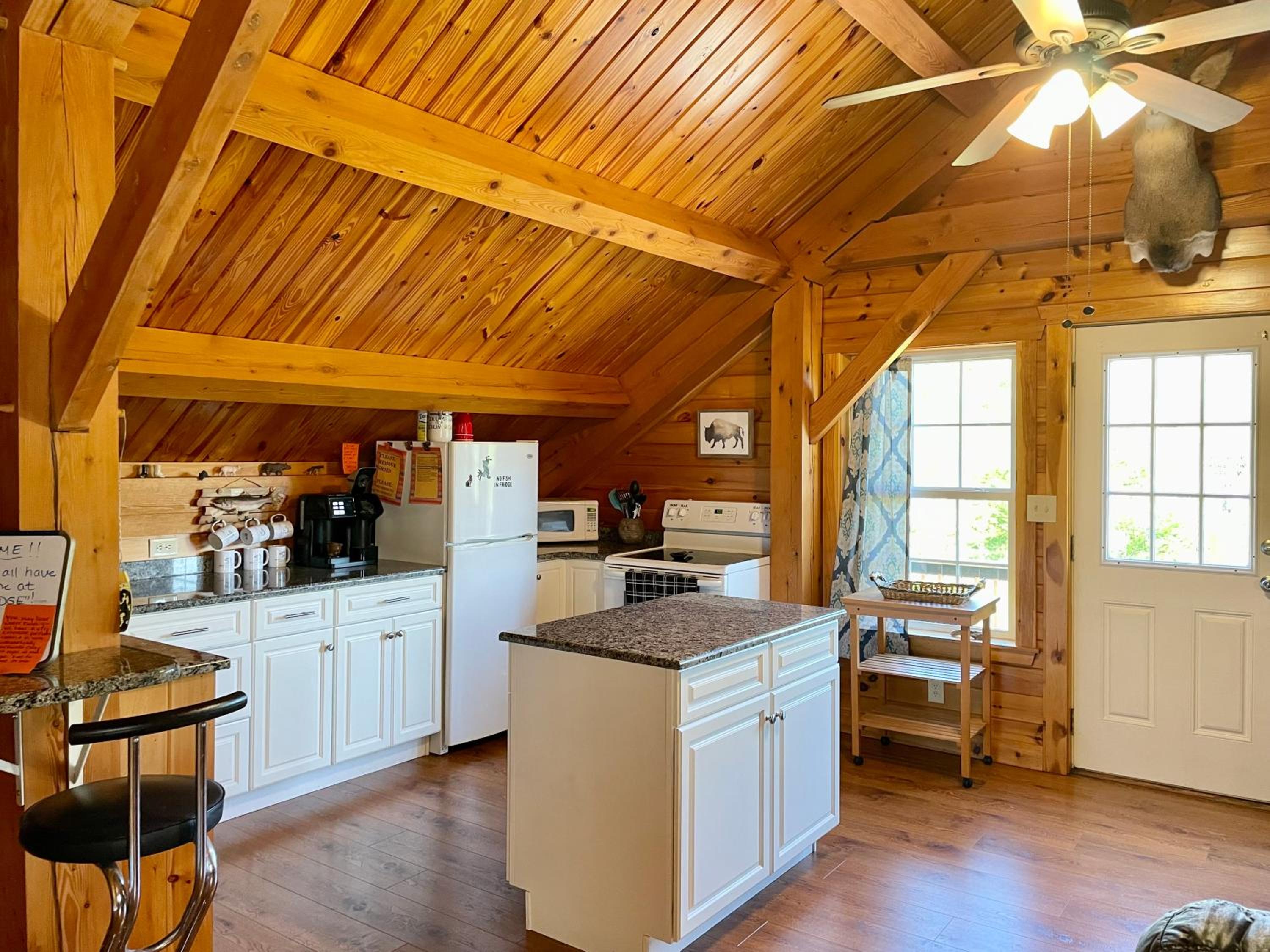 Spacious Salmon River Waterfront Lodge for 6 view 4