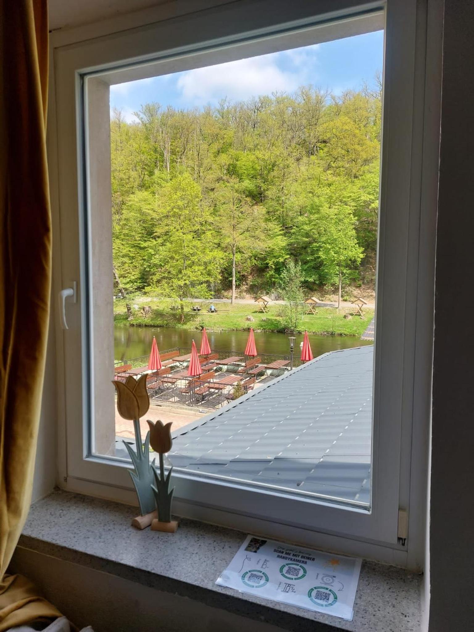 Pension Sternschnuppe, Treseburg Harz, unmittelbar am Wasser