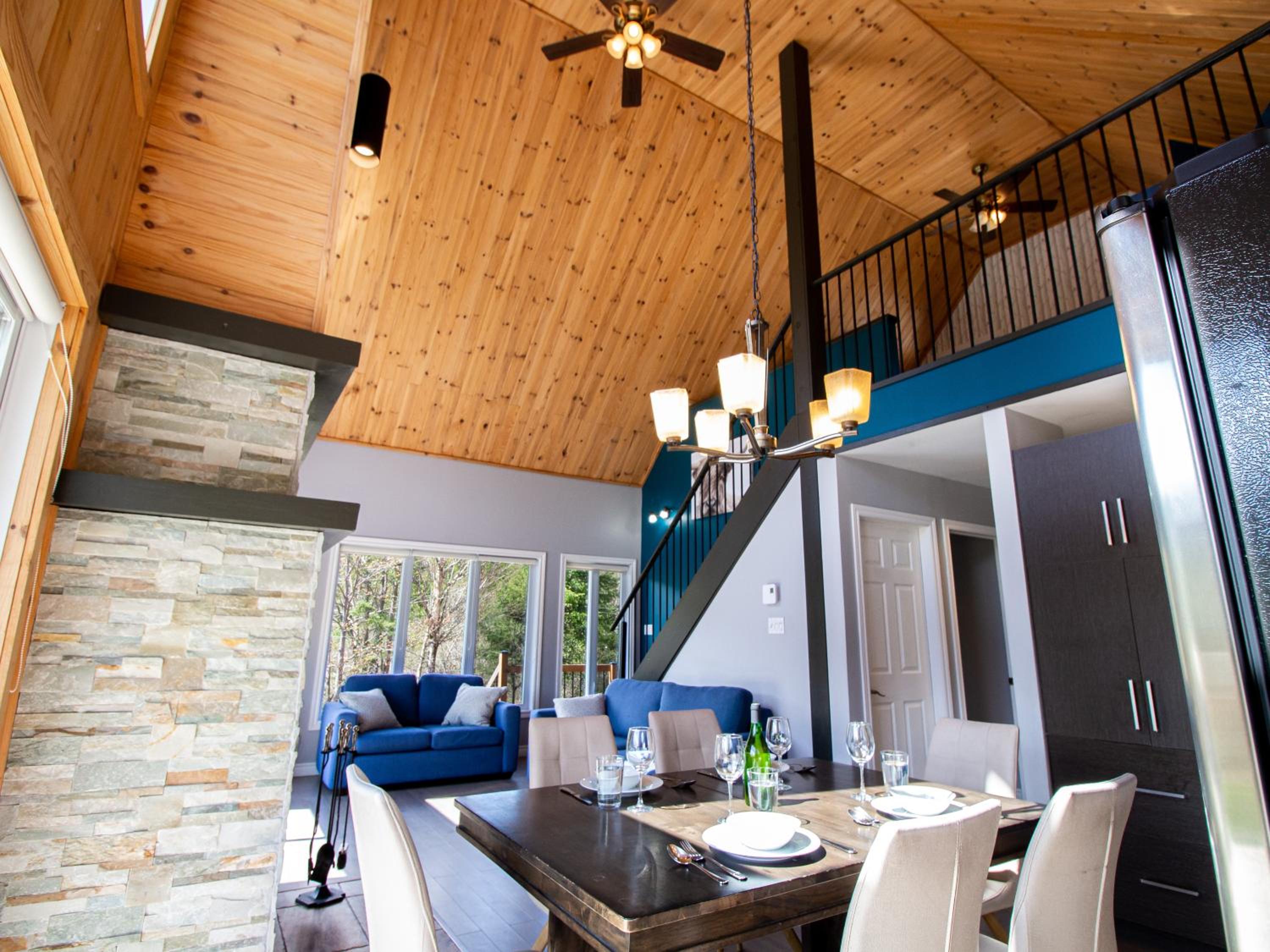 Les Chalets Tourisma - Chalet avec spa et foyer - Du Cap