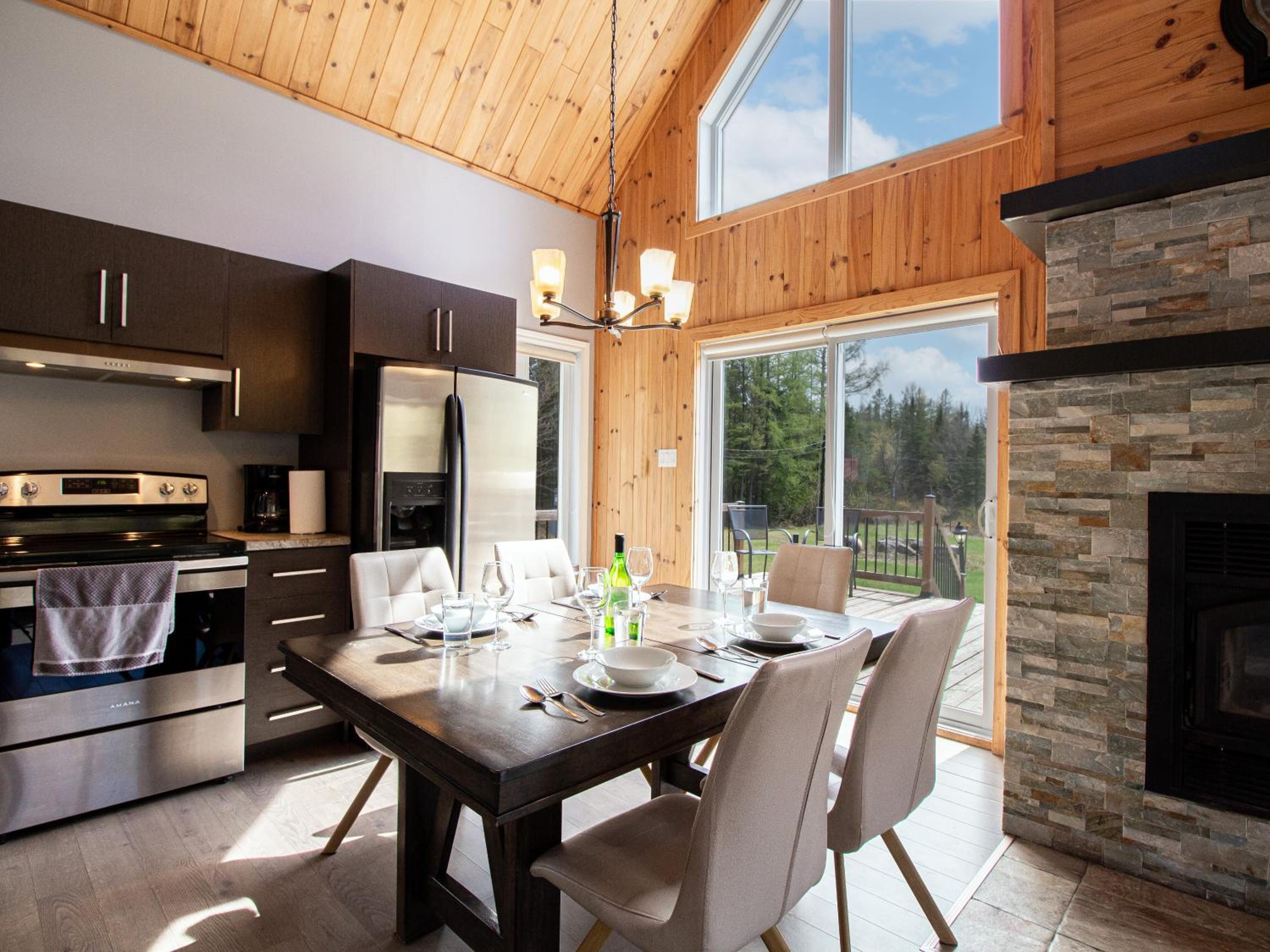 Les Chalets Tourisma - Chalet avec spa et foyer - Du Cap