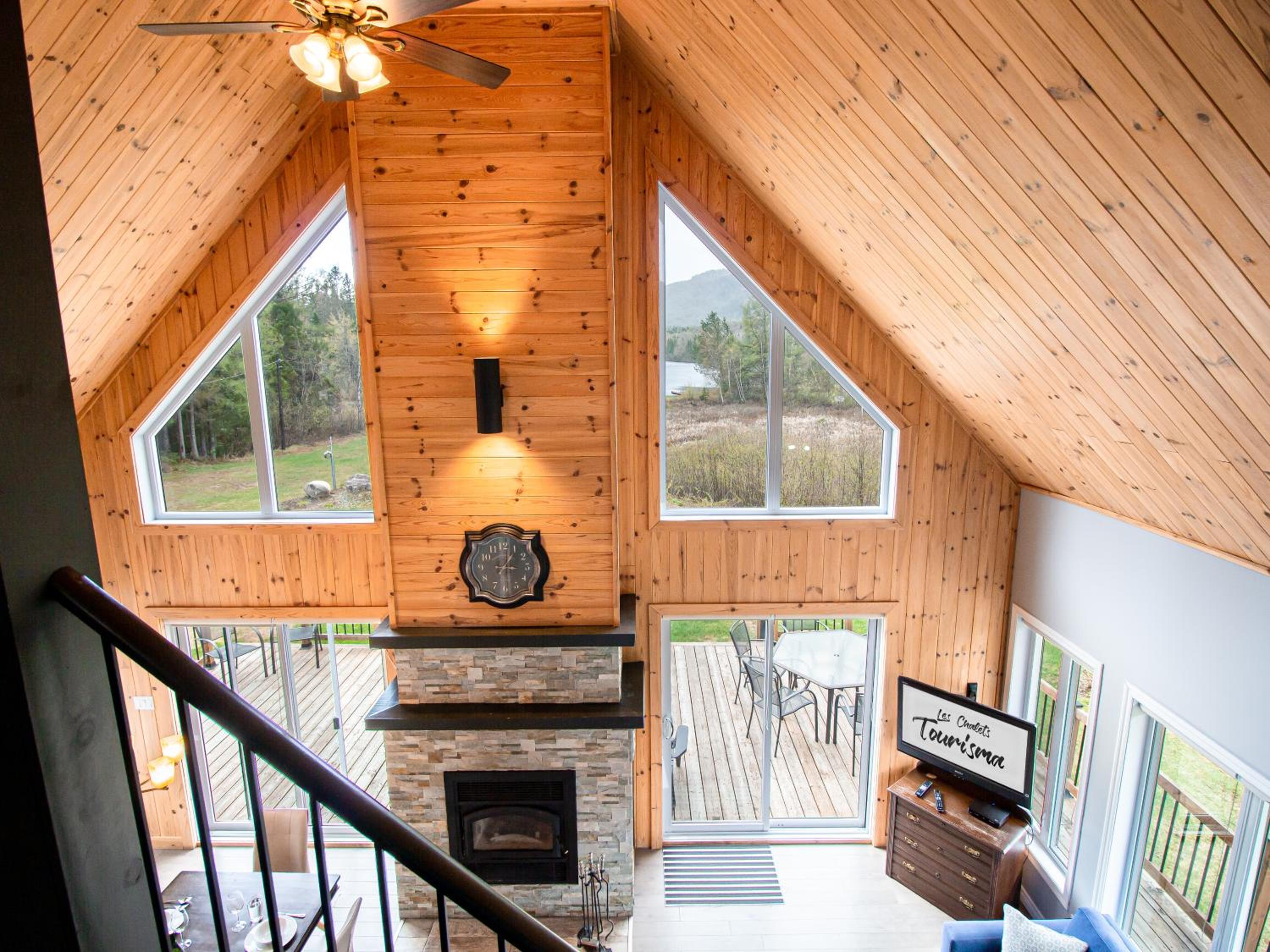 Les Chalets Tourisma - Chalet avec spa et foyer - Du Cap
