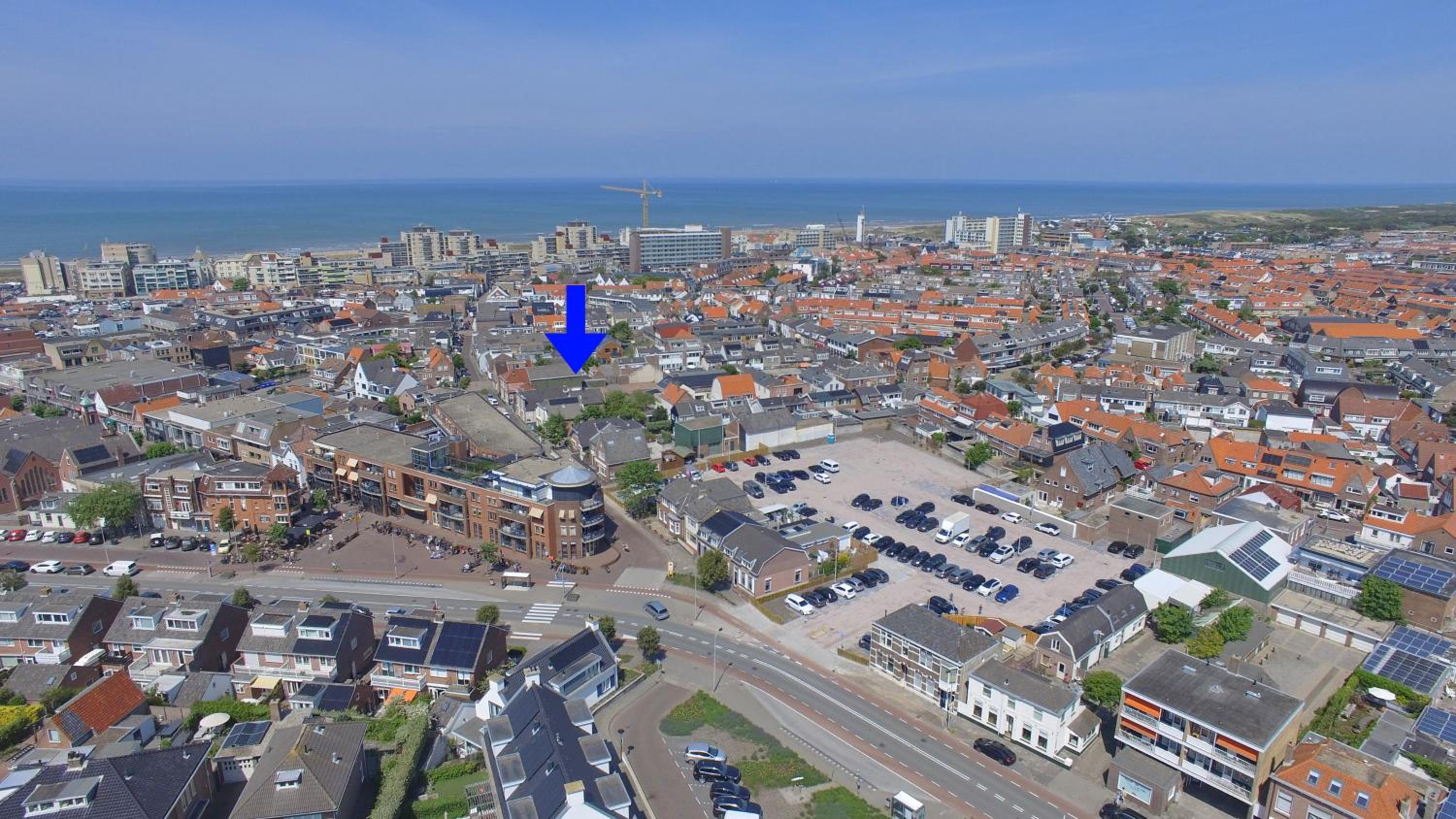 appartement-gratis parkeren -bij strand en in het centrum